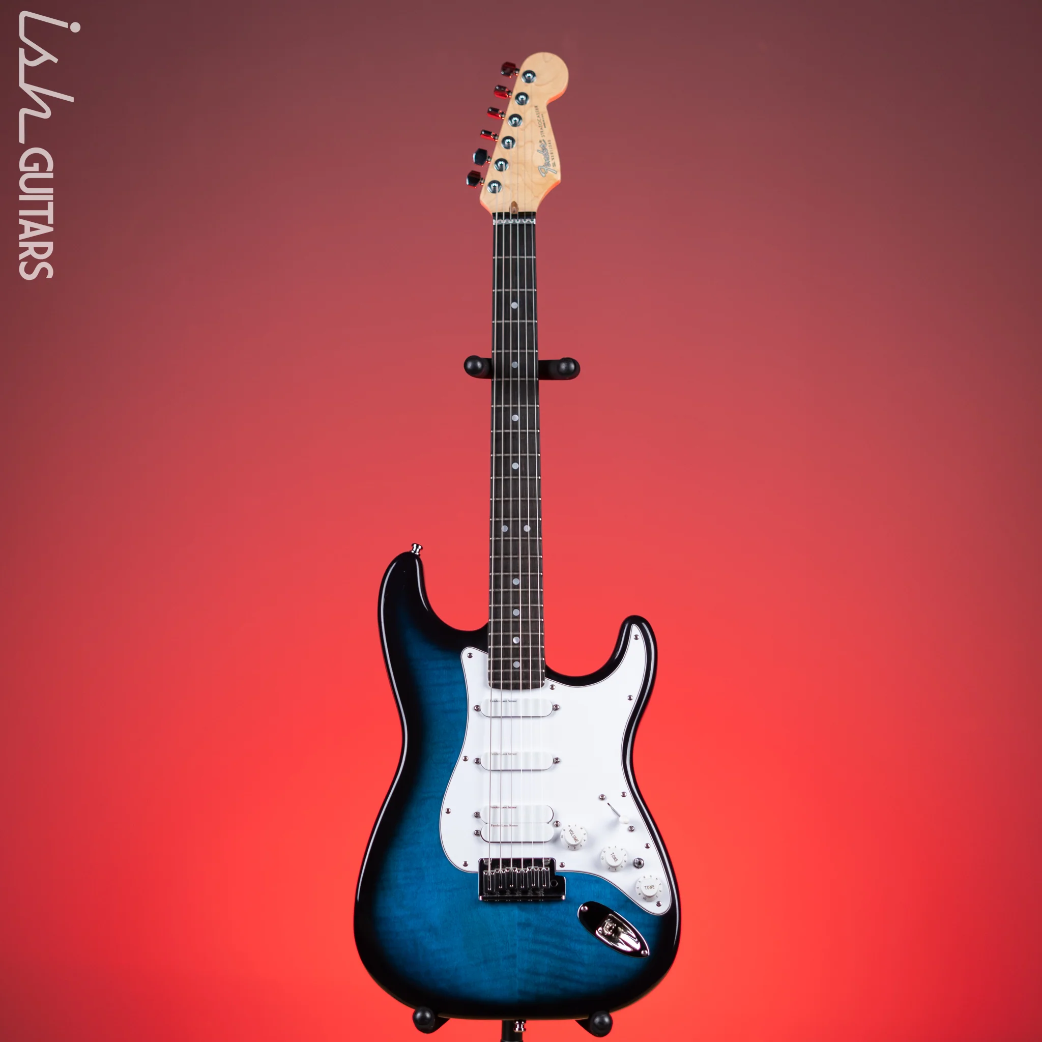 1991 Fender Stratocaster Ultra Blue Burst - Image 2