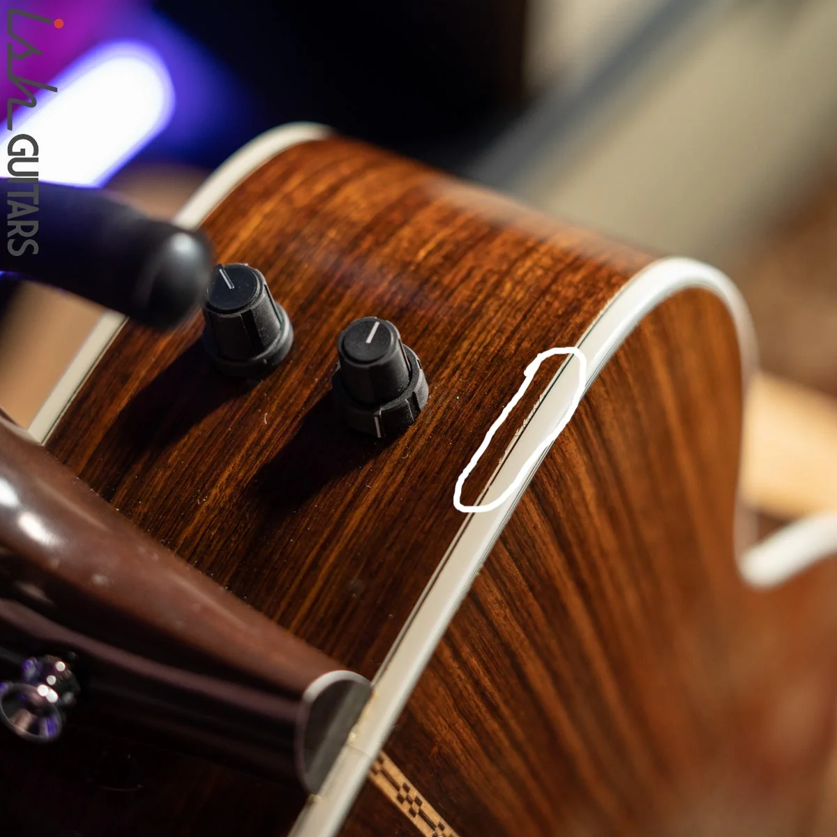 1991 Martin B40 Fretless Acoustic-Electric Bass - Image 15