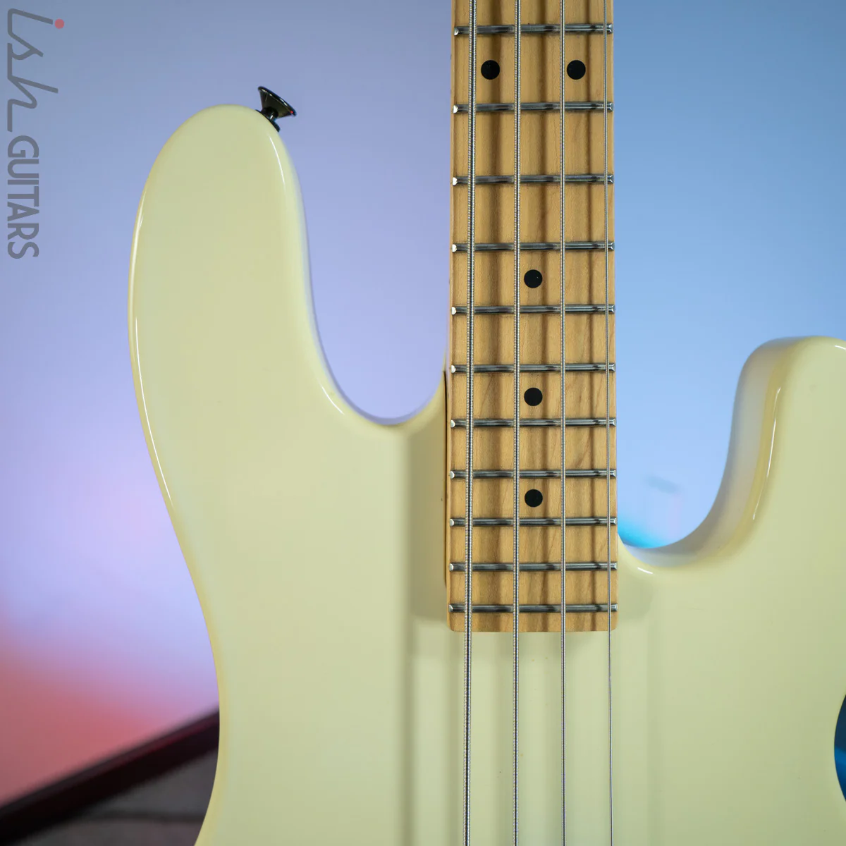 1992 Charvel by Jackson 1B Precision Bass Cream MIJ - Image 3