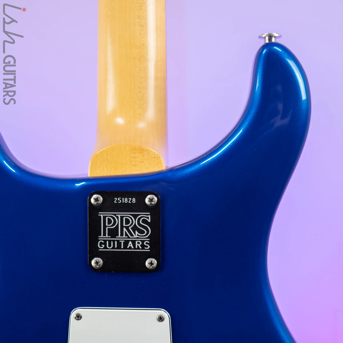 1992 PRS EG 3 (Series II) Lindy Fralin "Domino" Pickups Metallic Blue - Image 15