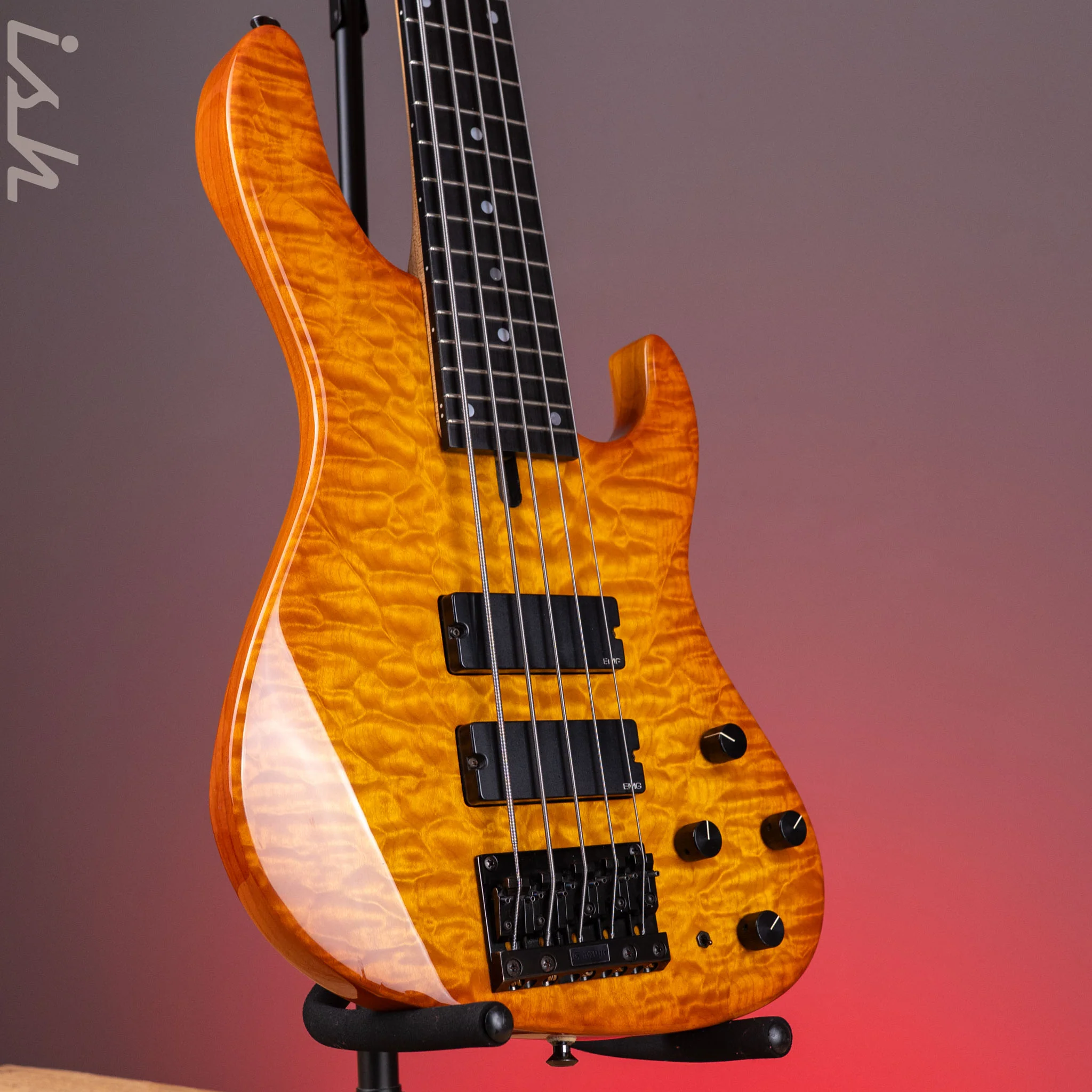 1992 Sadowsky 5-String Bass Caramel Burst - Image 3
