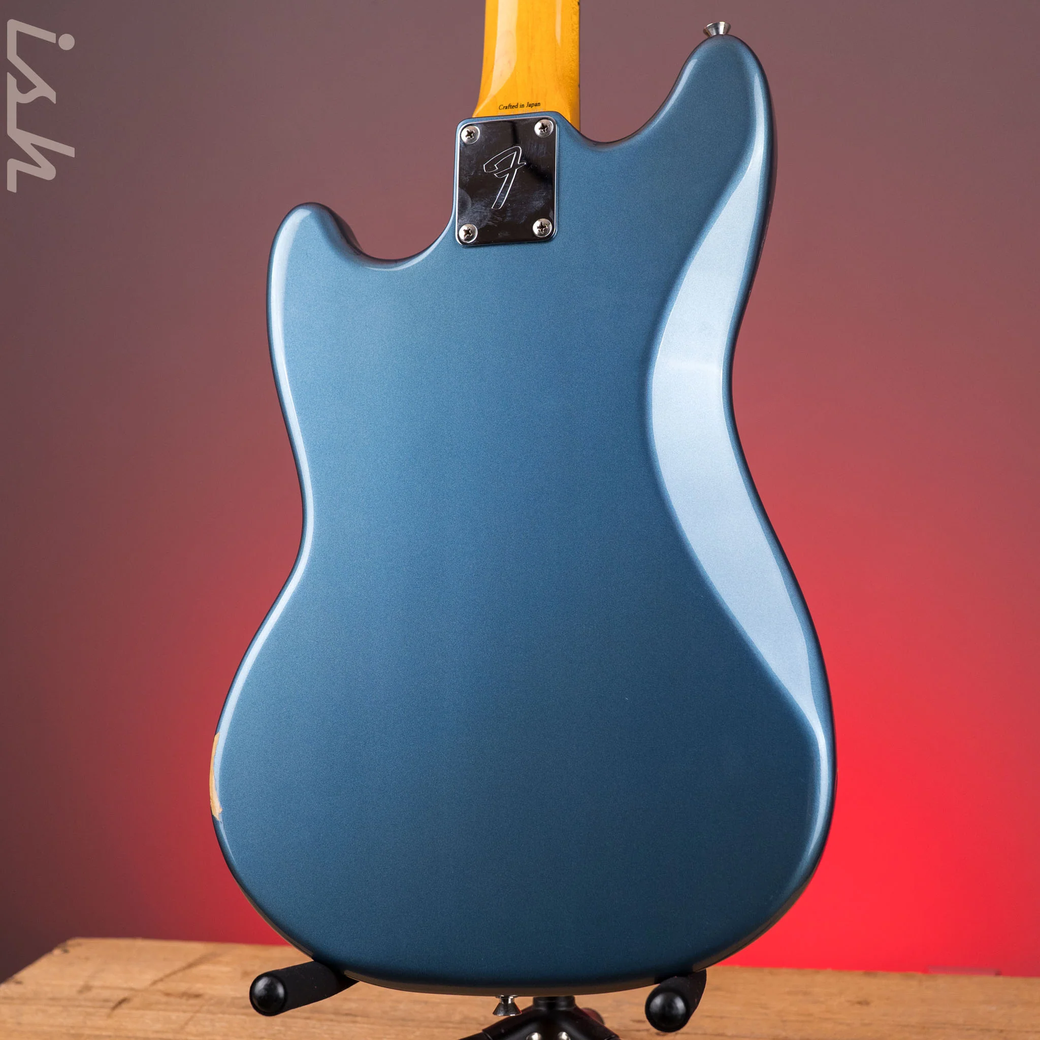 1994 Fender MG-69 MIJ Mustang Blue - Image 13