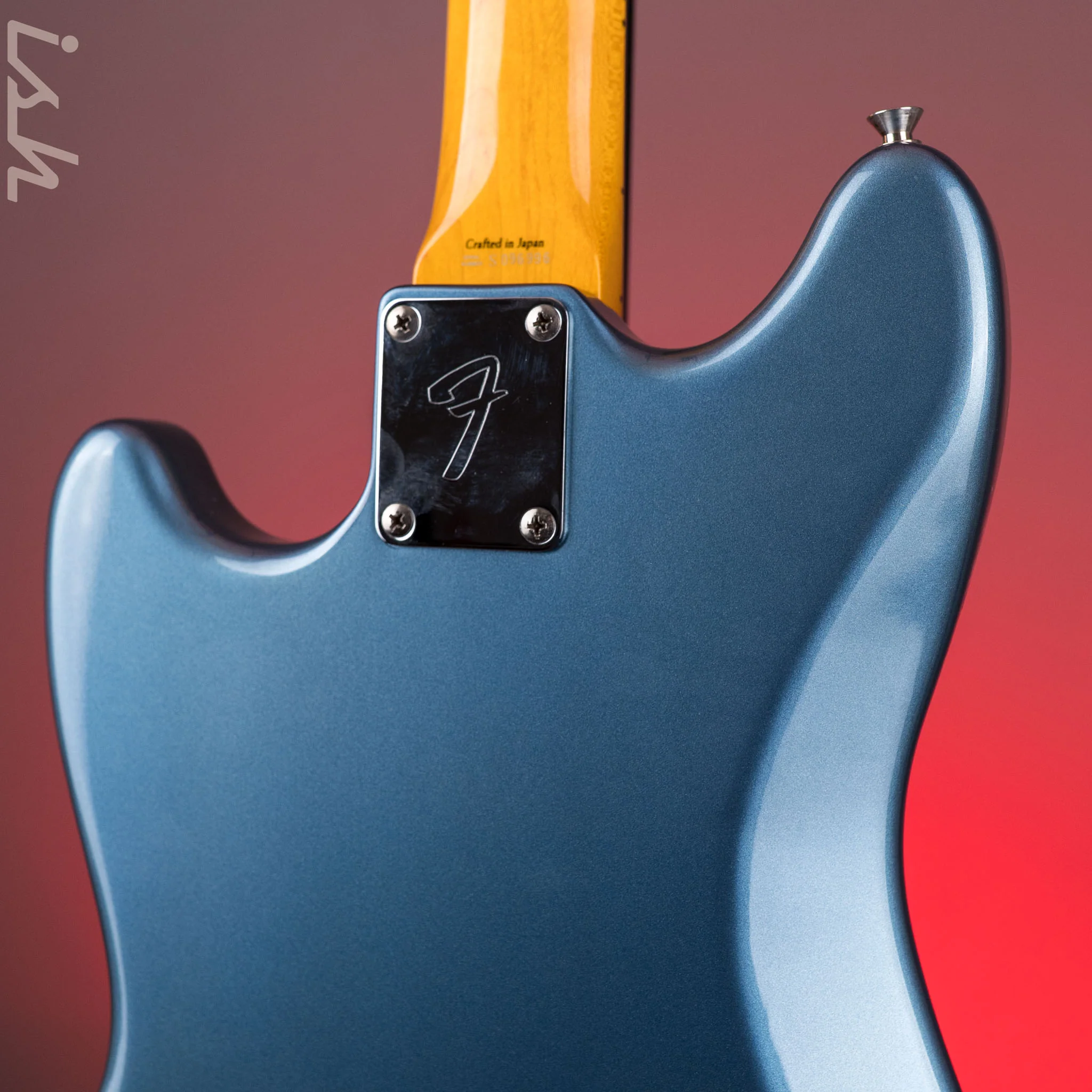 1994 Fender MG-69 MIJ Mustang Blue - Image 14