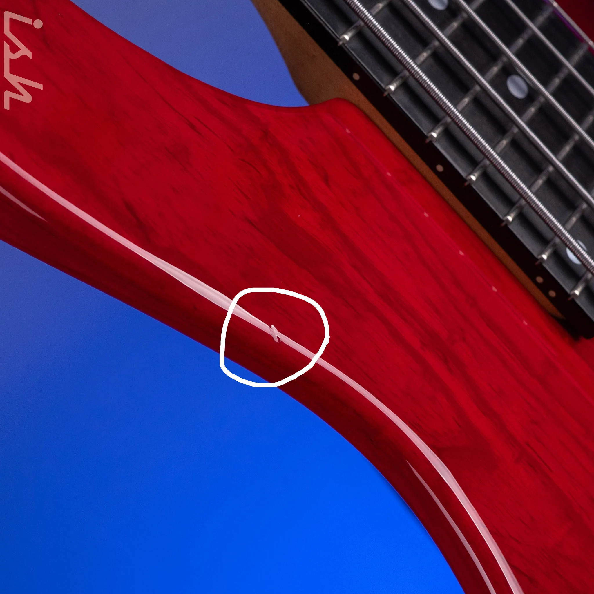 1994 Sadowsky 5-String Red - Image 9