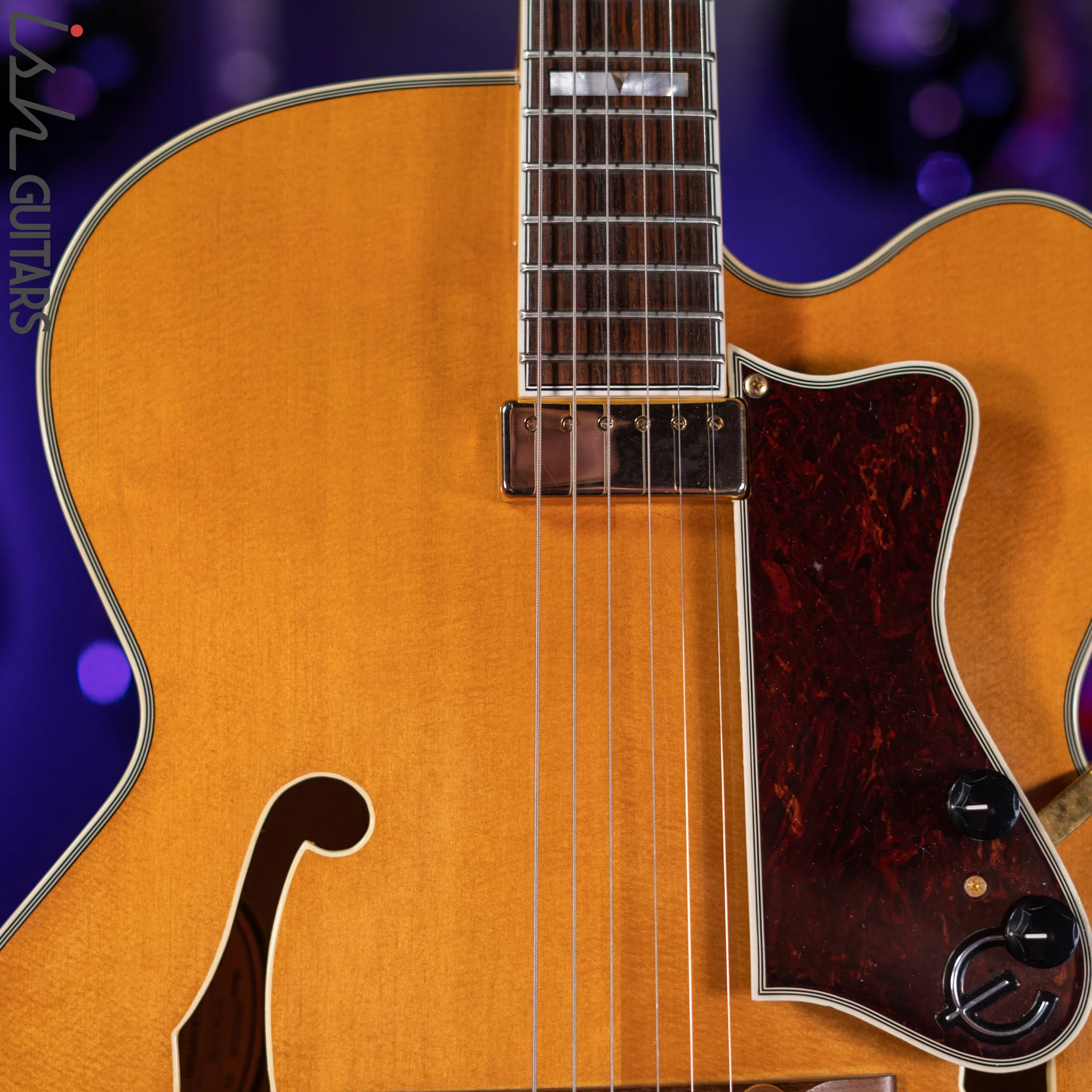 1995 Epiphone Emperor Regent Archtop Natural - Image 3