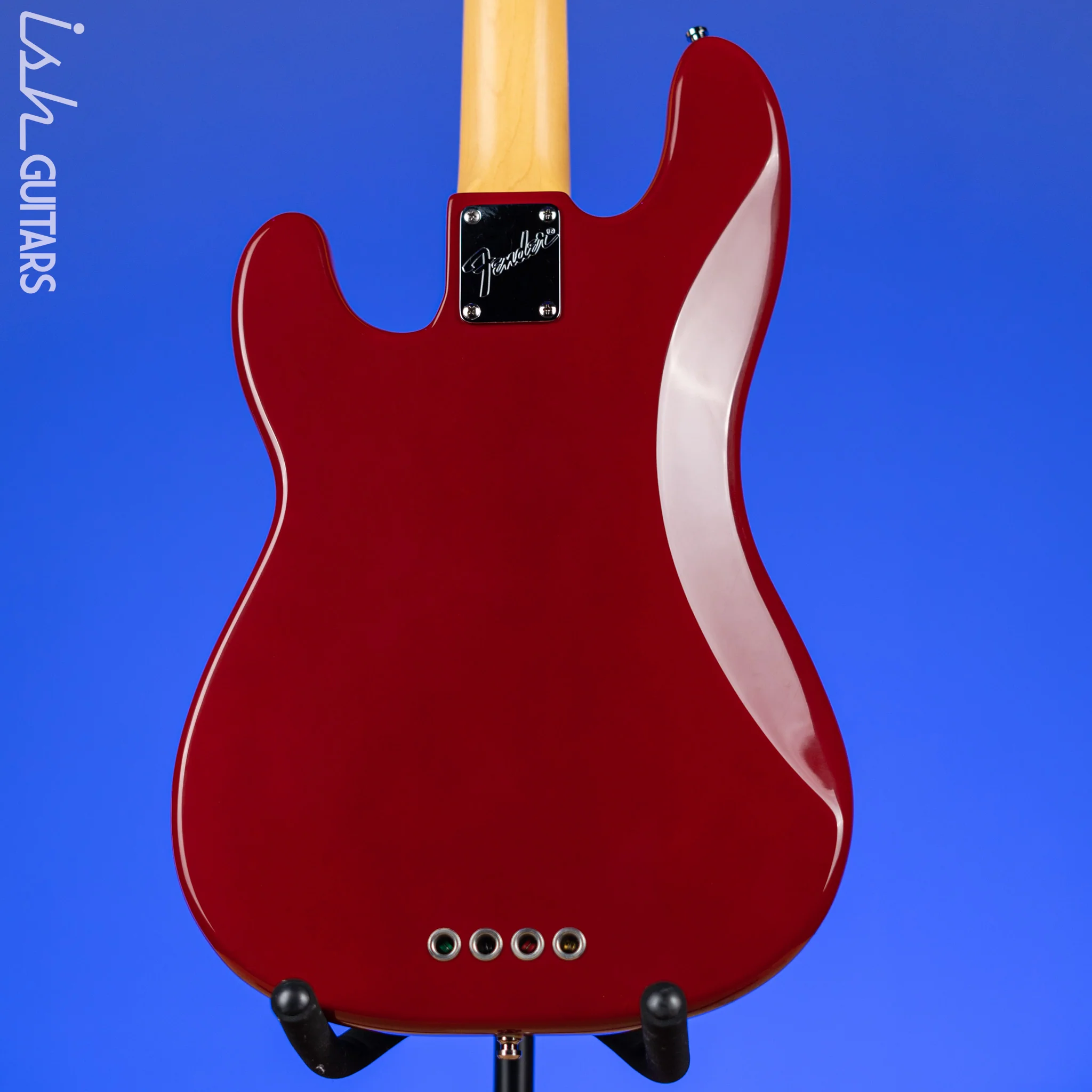 1995 Fender American Standard Fretless P Bass Red - Image 11