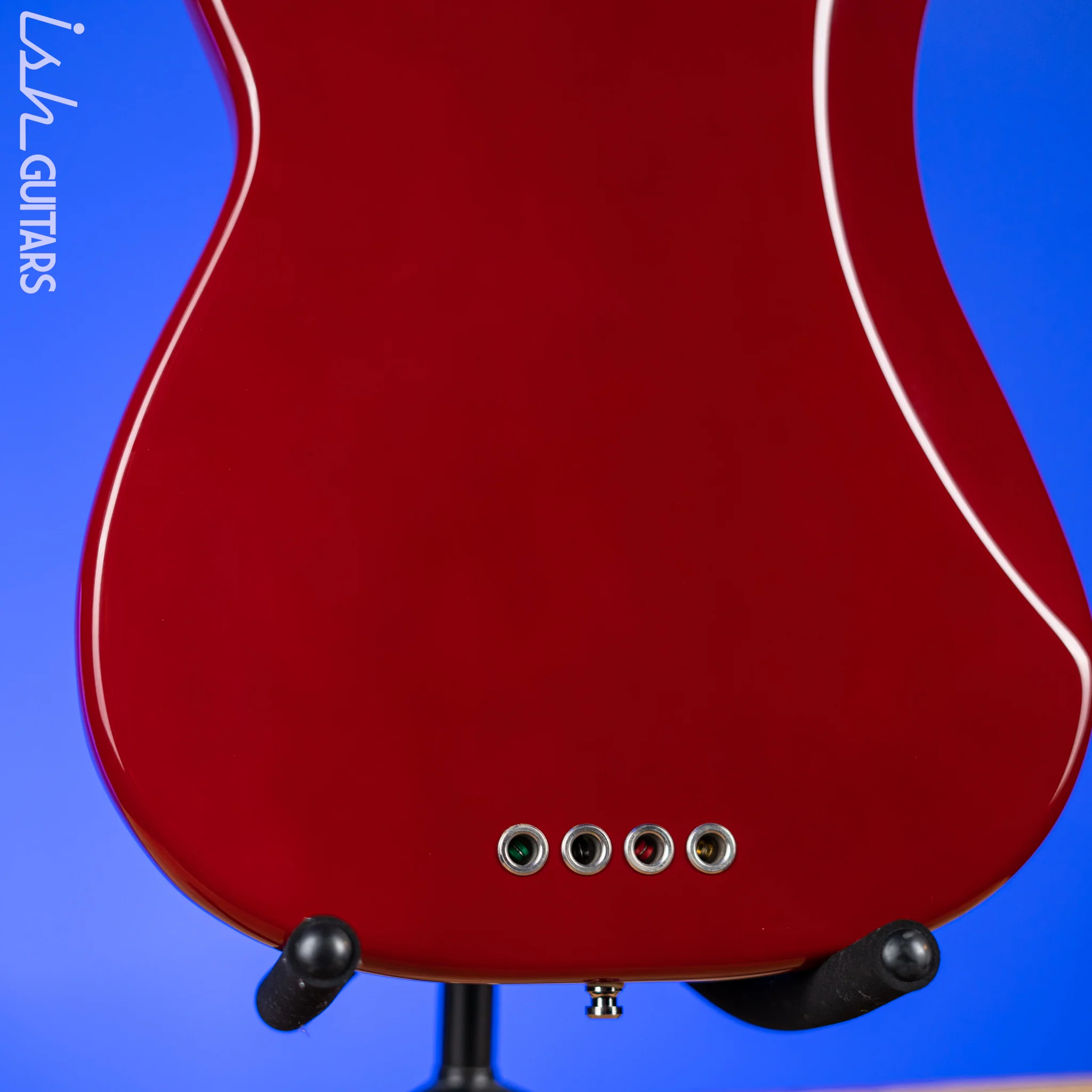 1995 Fender American Standard Fretless P Bass Red - Image 13