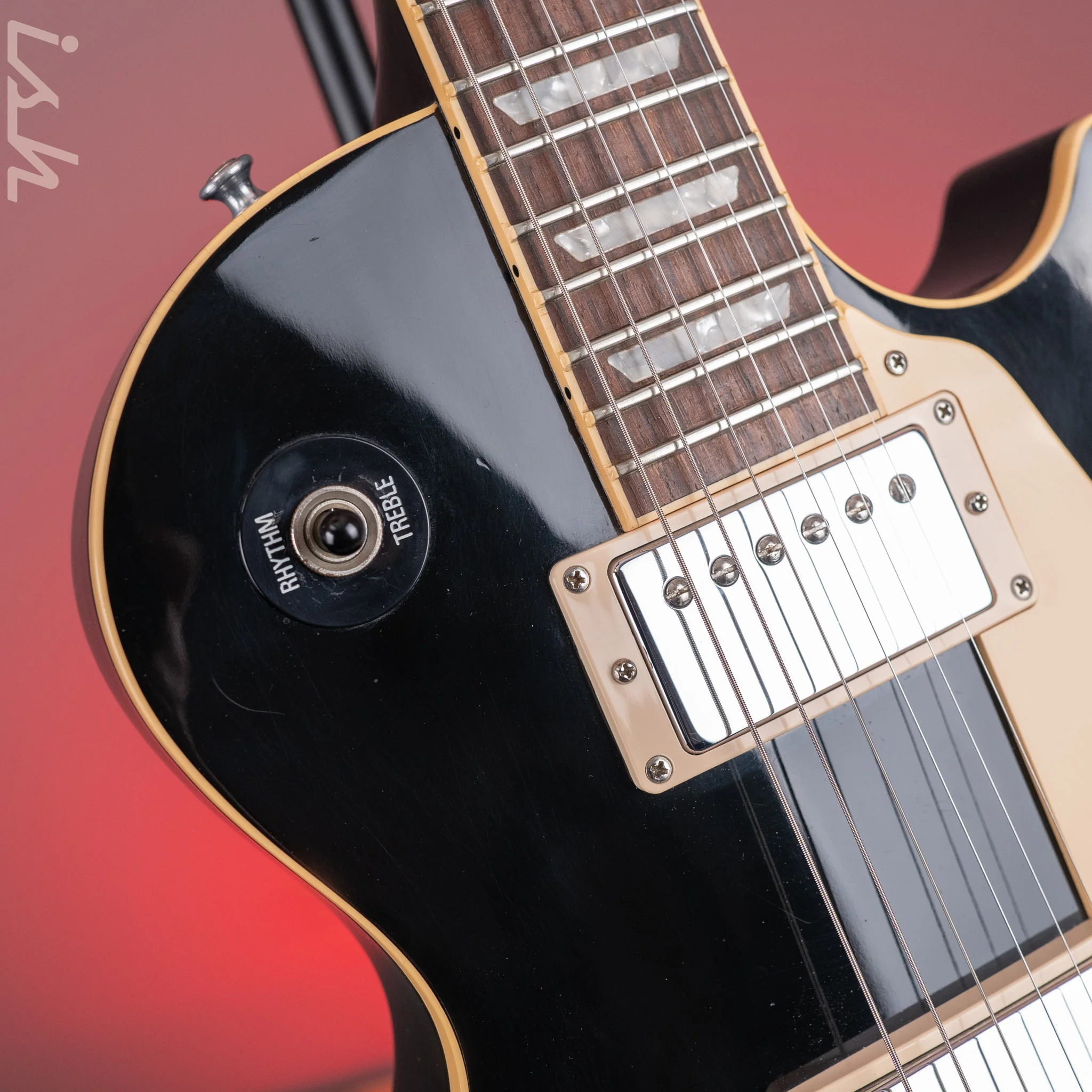 1995 Gibson Les Paul Standard Black - Image 6