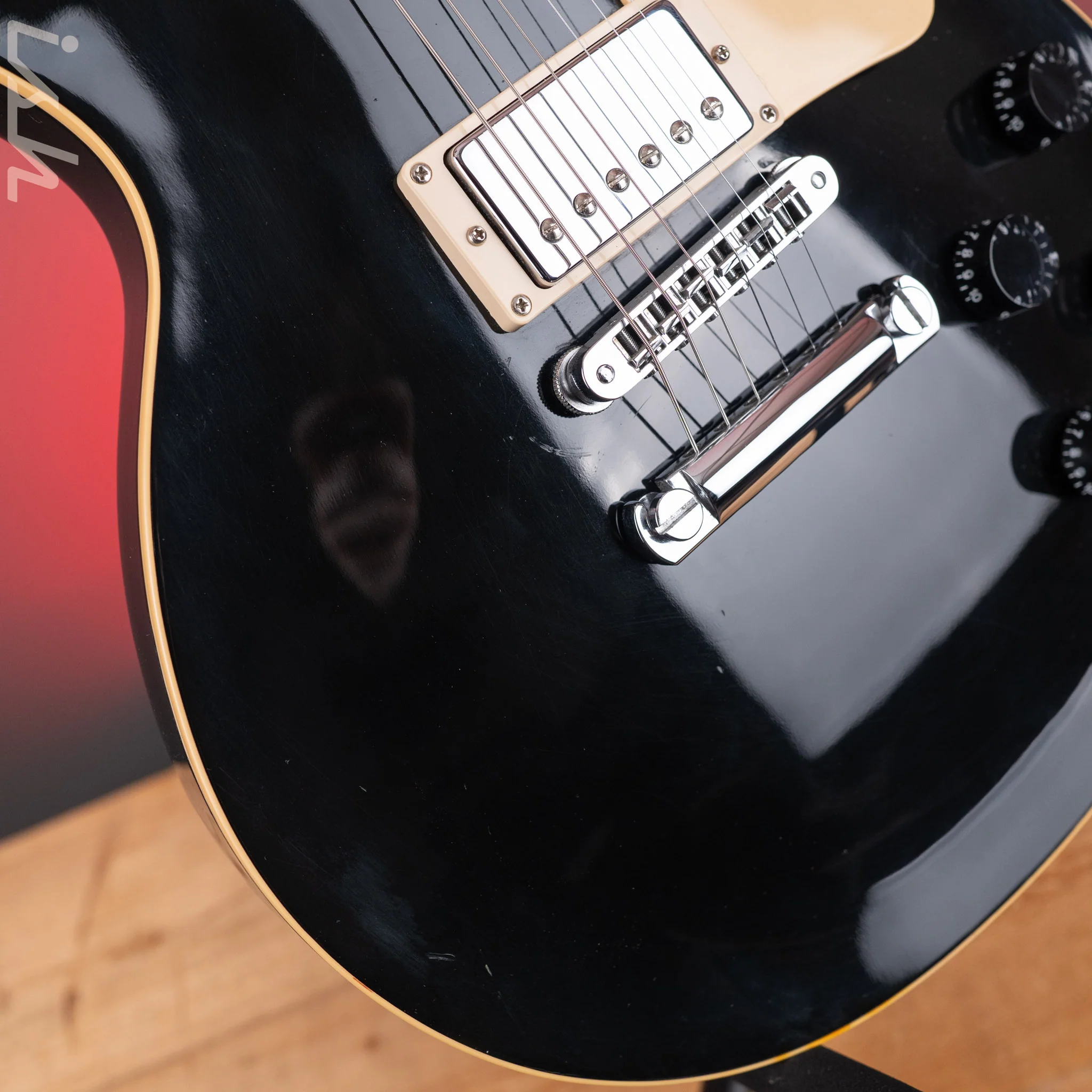 1995 Gibson Les Paul Standard Black - Image 7