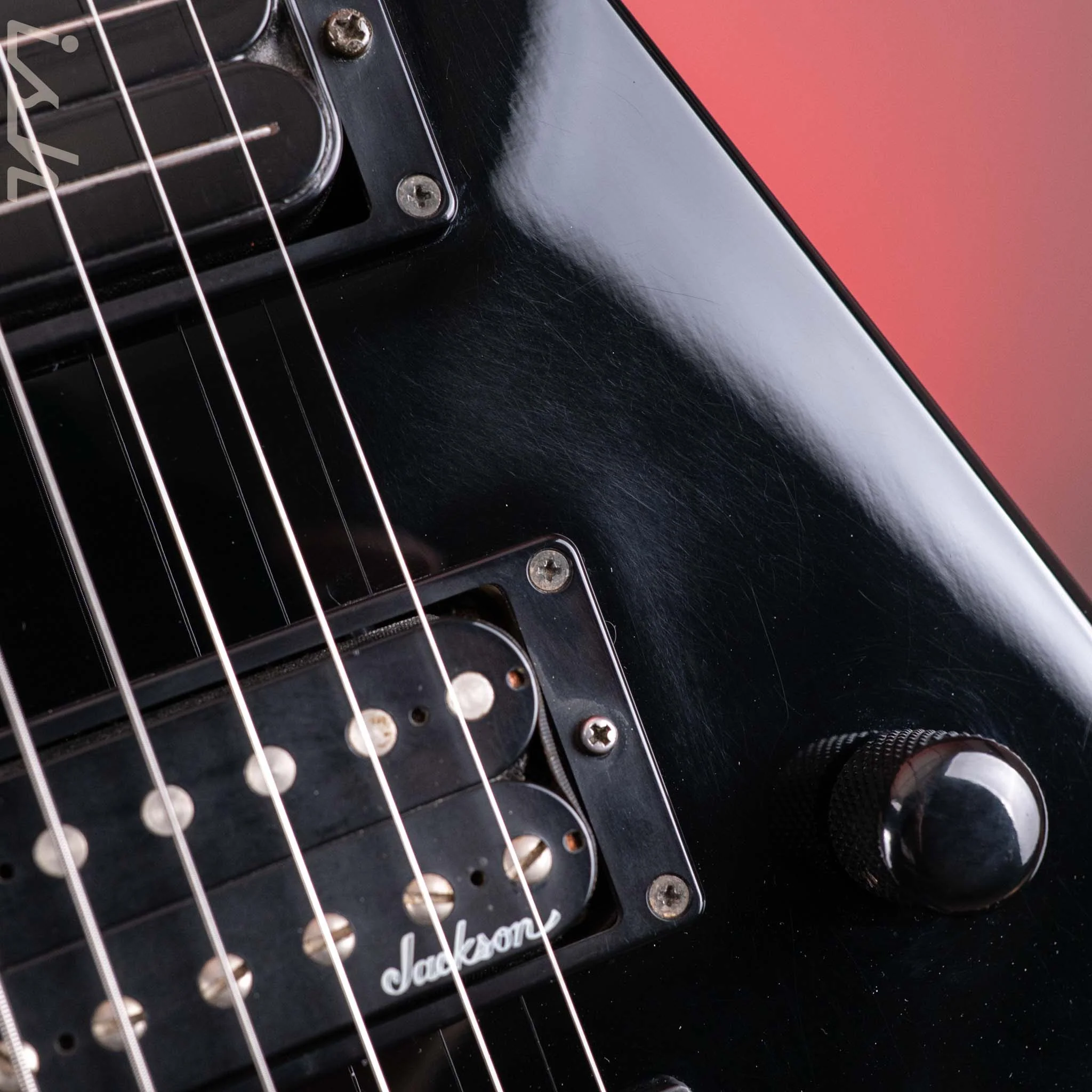1995 Jackson Dave Mustaine King V Pro Black - Image 17