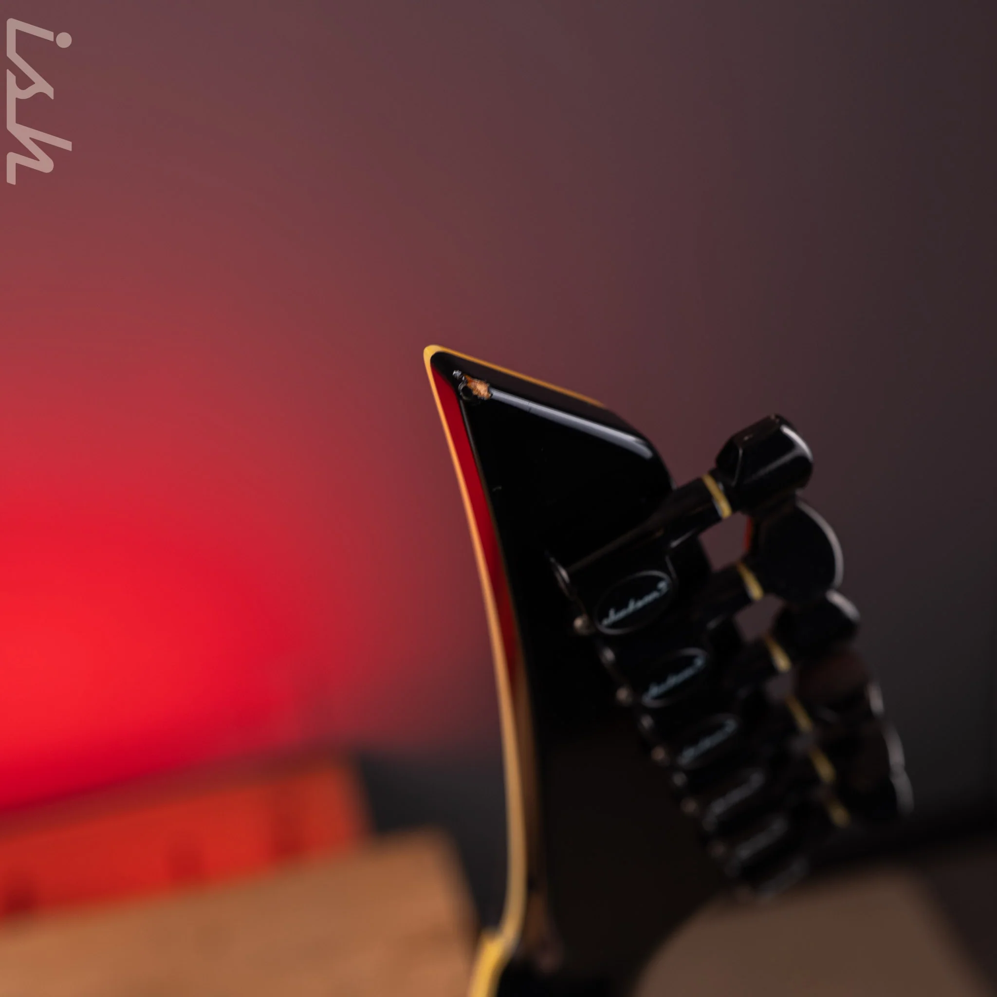 1995 Jackson Dave Mustaine King V Pro Black - Image 22