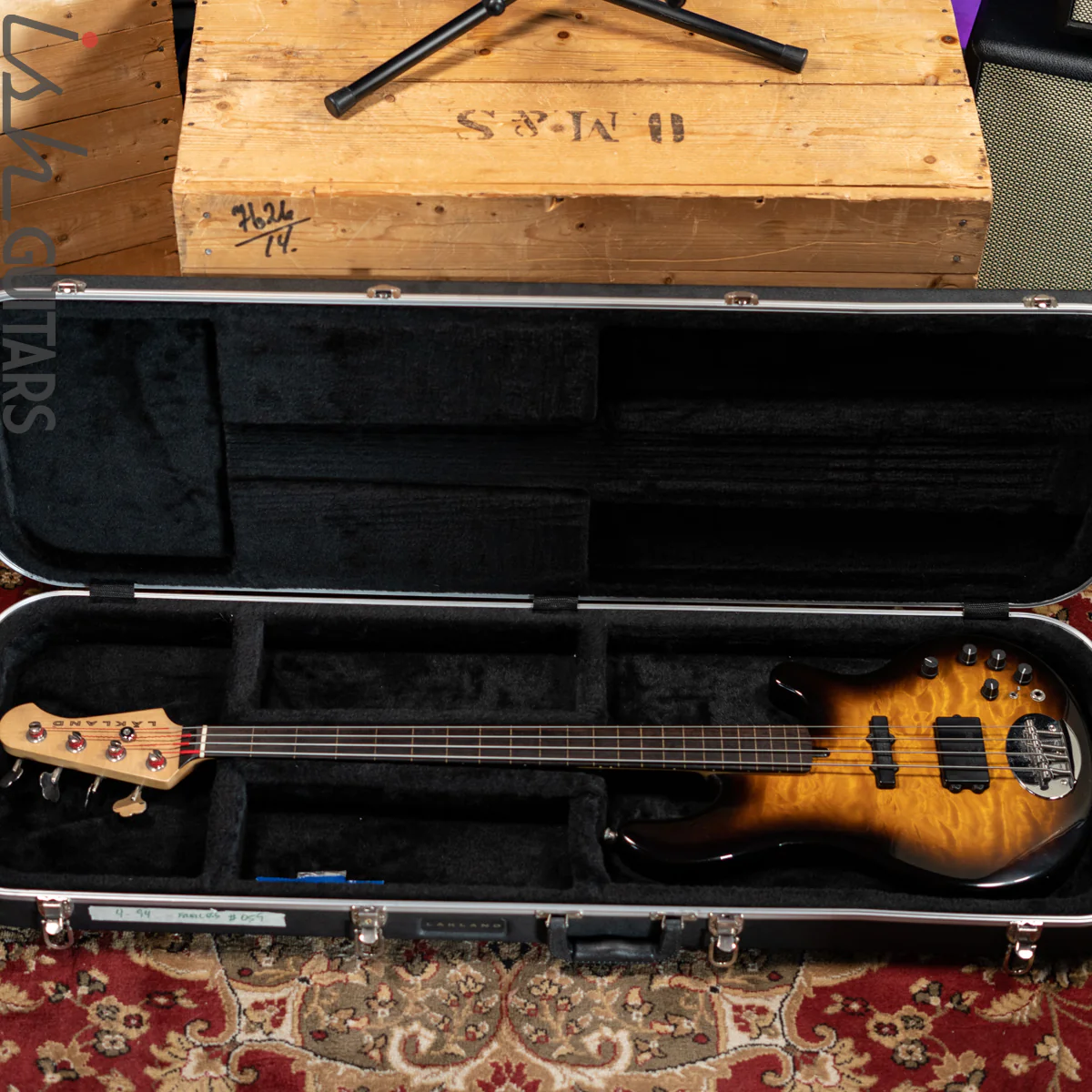 1995 Lakland 4-94 FL Tobacco Sunburst - Image 21