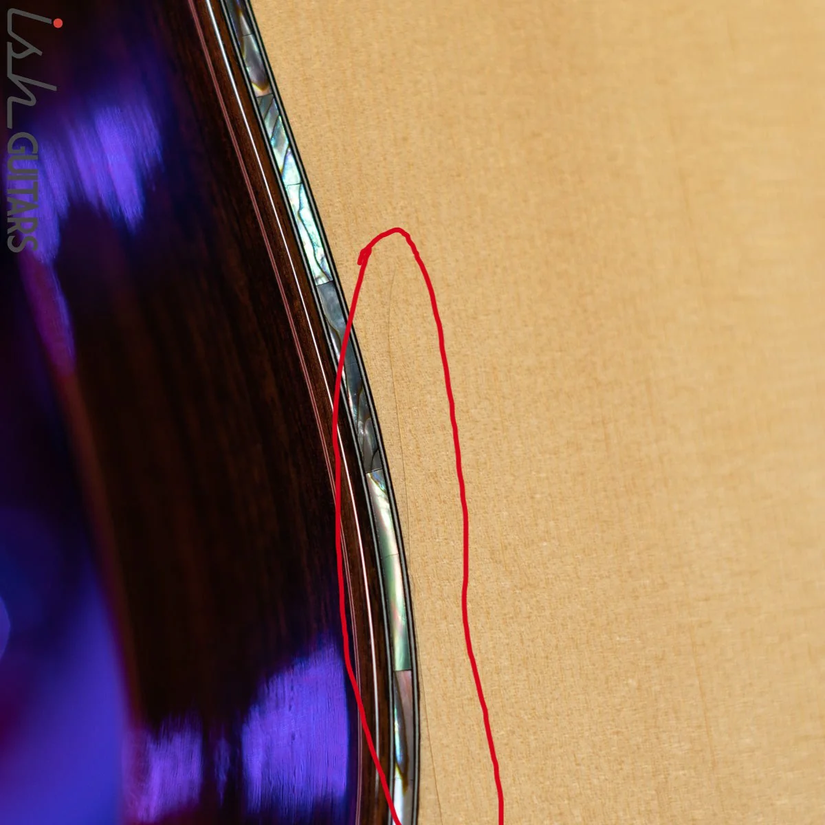 1995 Taylor 910 Acoustic Guitar Natural - Image 7