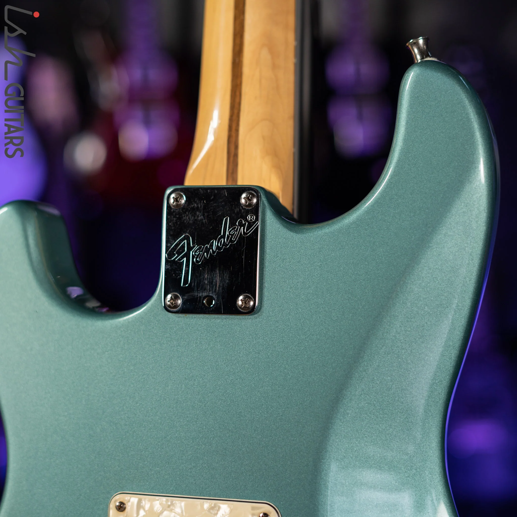 1996 Fender Lone Star Stratocaster Strat Teal Green Metallic - Image 12