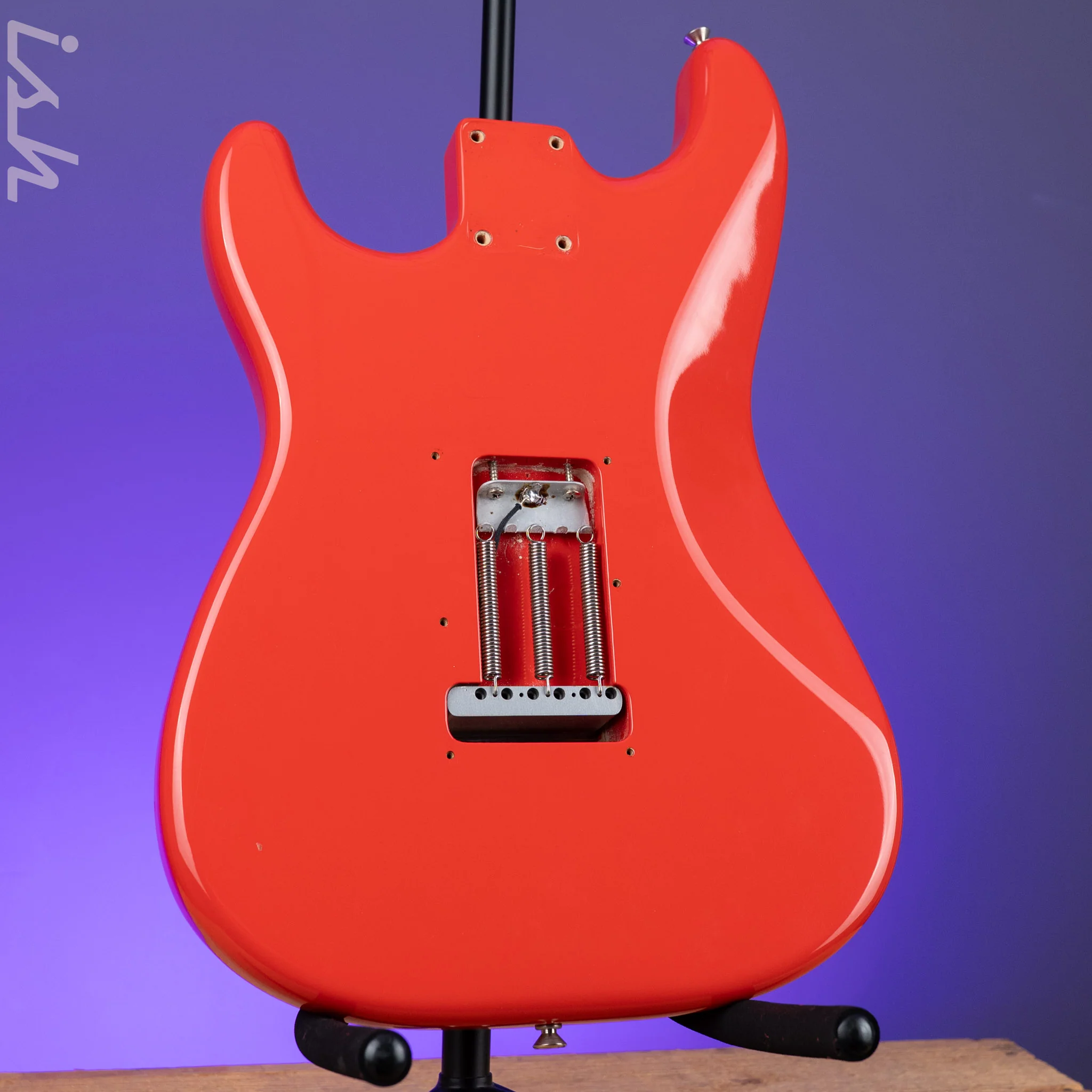 1996 Fender Stratocaster Vintage '62 American Strat Body Fiesta Red - Image 9