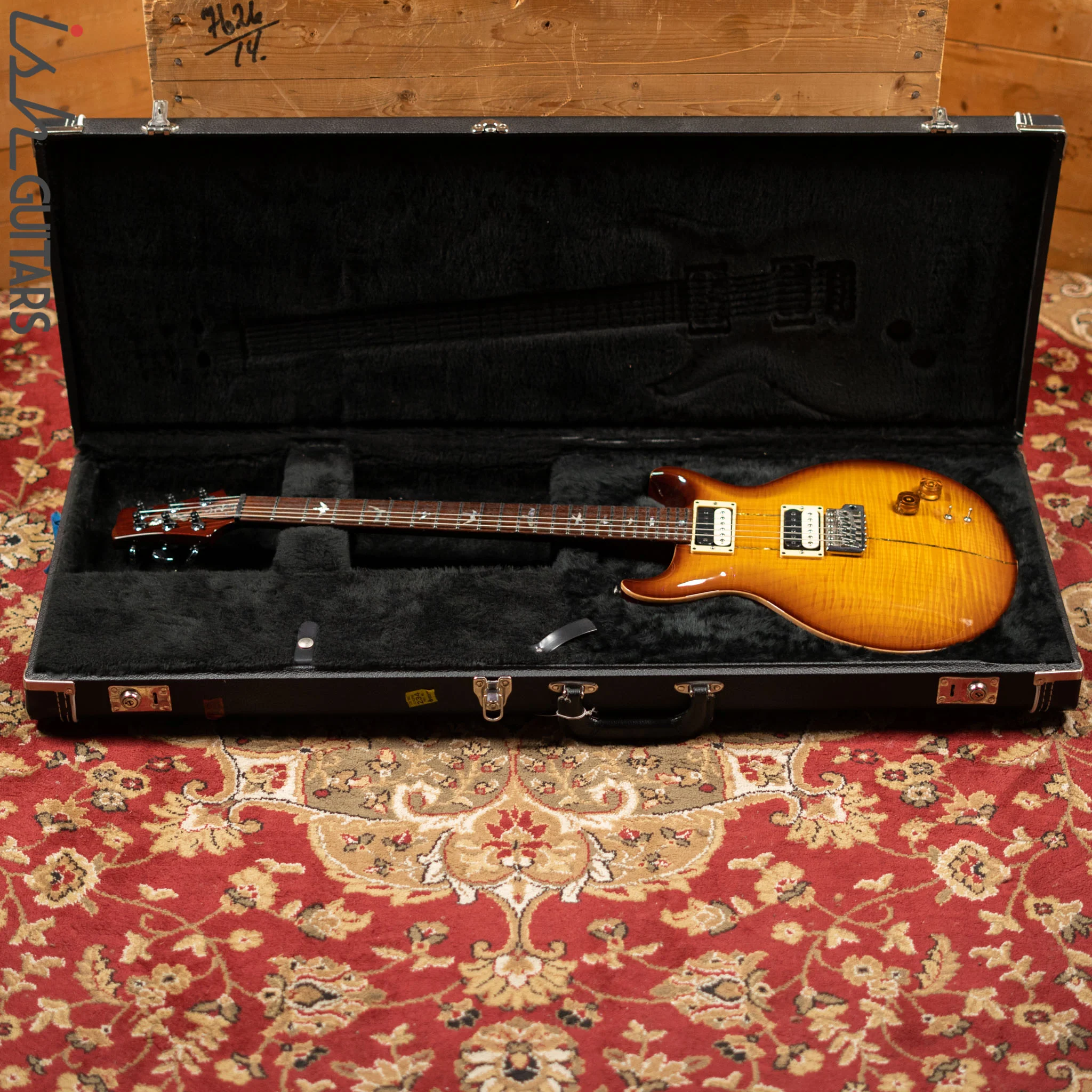 1996 PRS Santana I Tobacco Burst - Image 14
