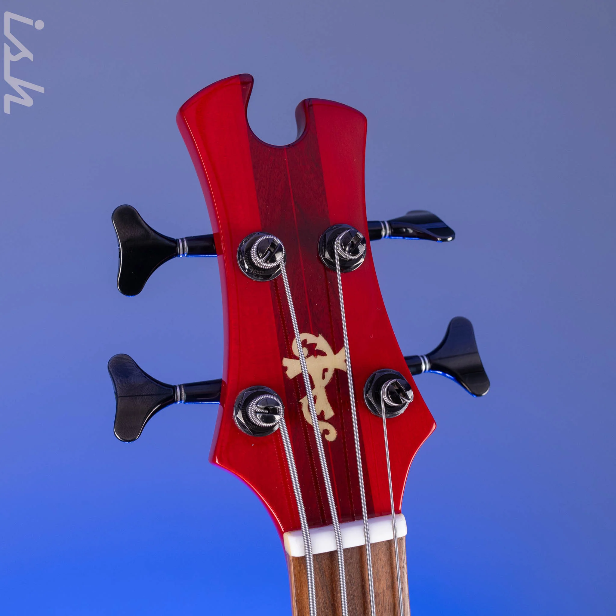 1996 Tobias Basic 4 Fretless Red - Image 5