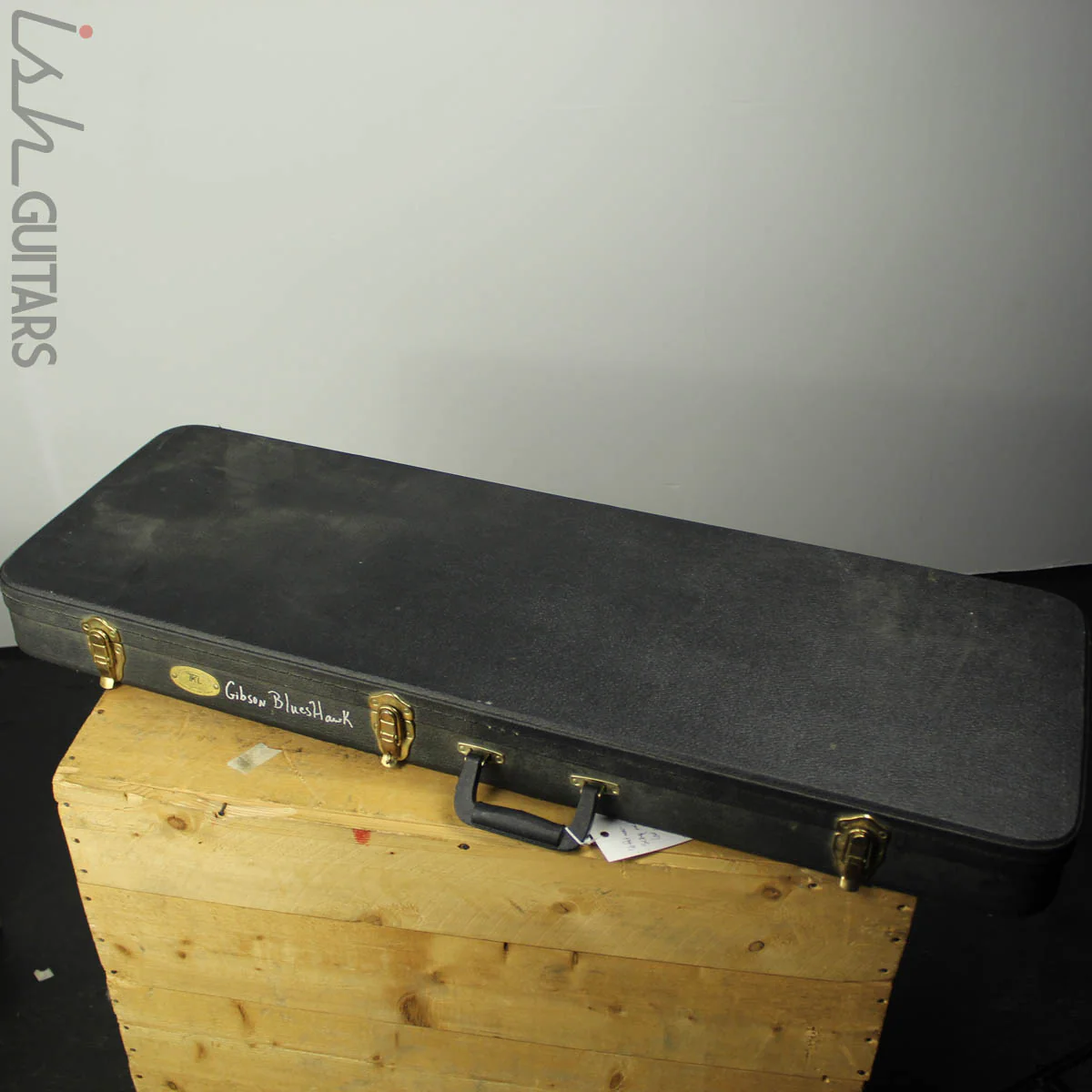 1997 Gibson BluesHawk Semihollow Black - Image 11