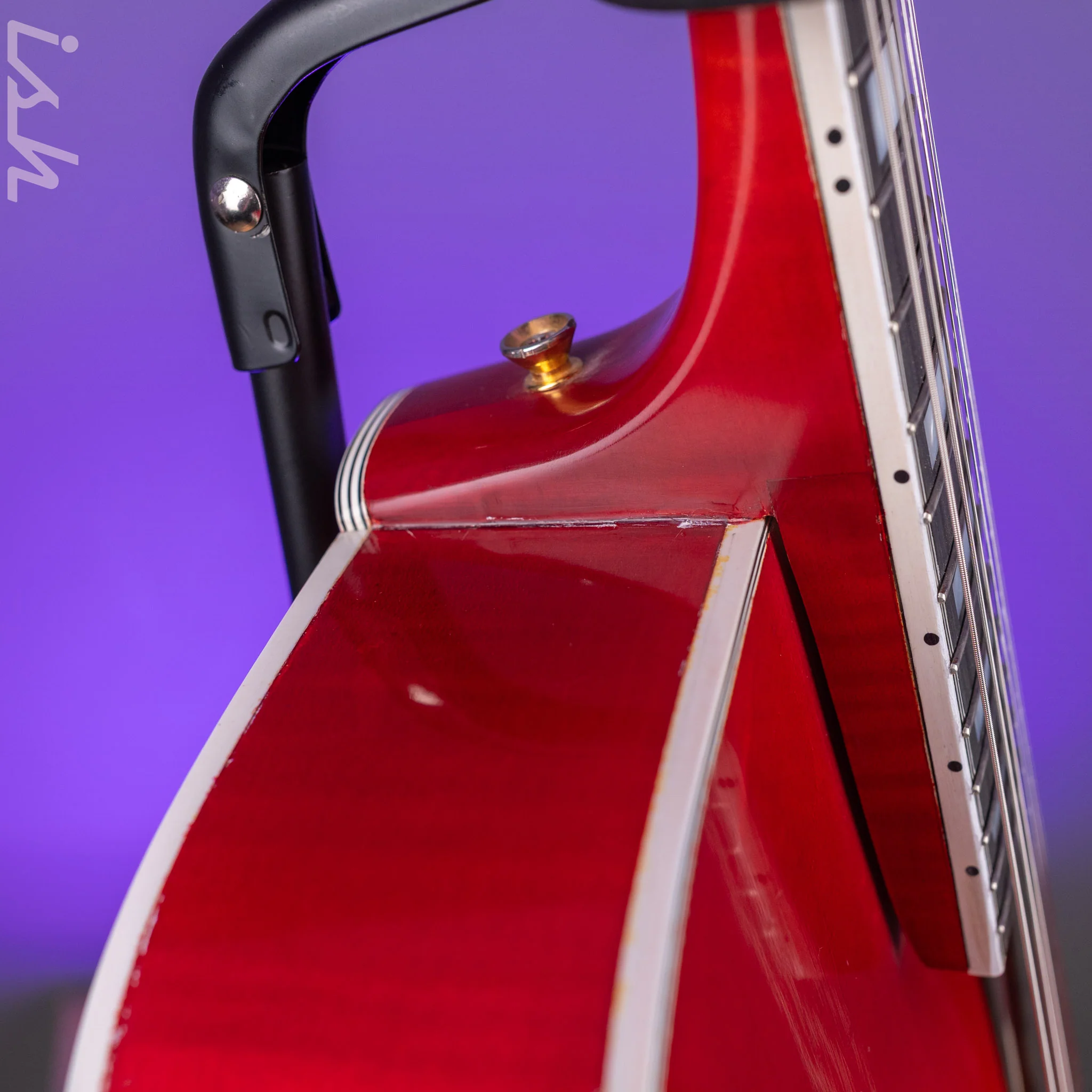 1997 Insalaco Archtop Cherry - Image 15