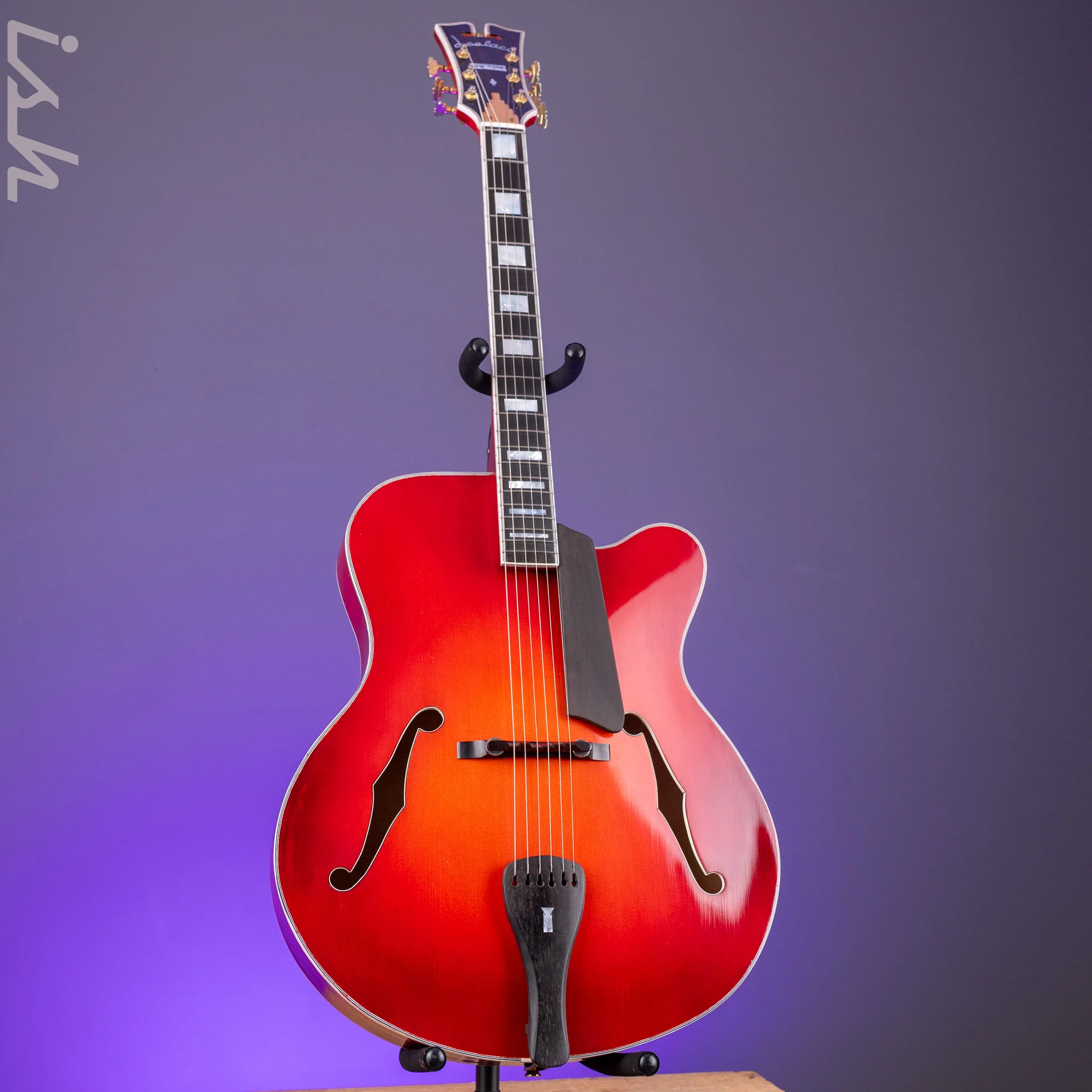 1997 Insalaco Archtop Cherry - Image 2