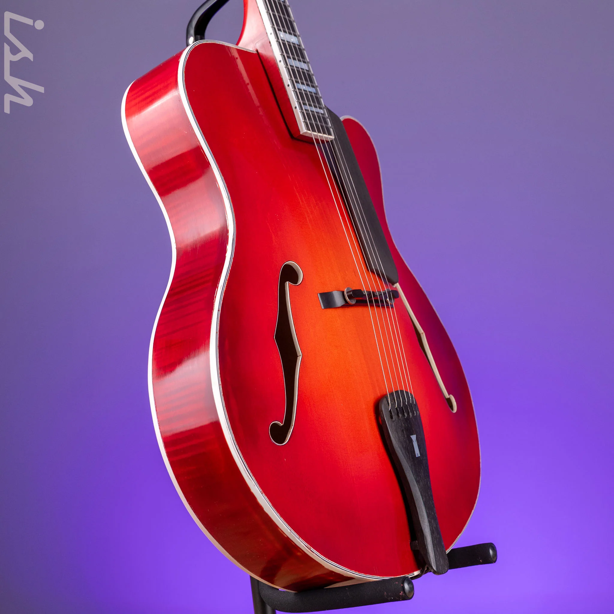 1997 Insalaco Archtop Cherry - Image 3