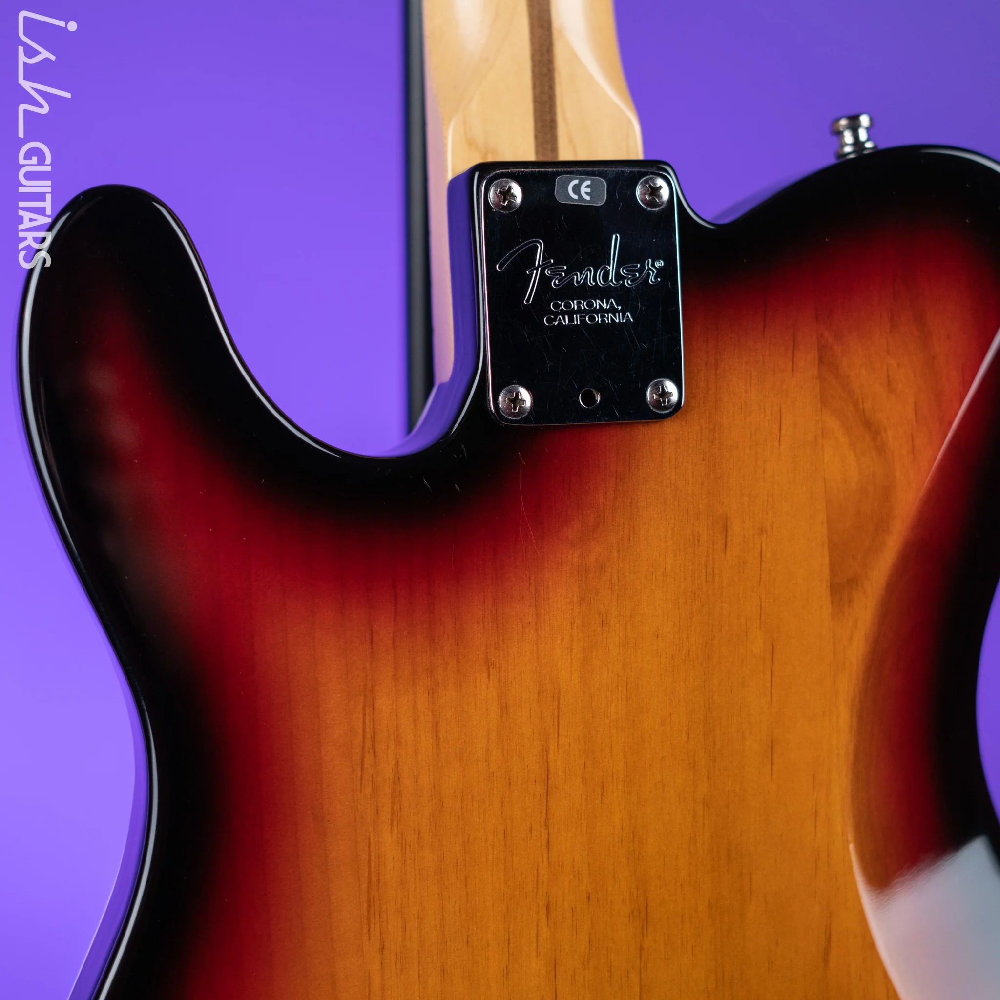 1998-1999 Fender American Deluxe Nashville Telecaster Sunburst - Image 9