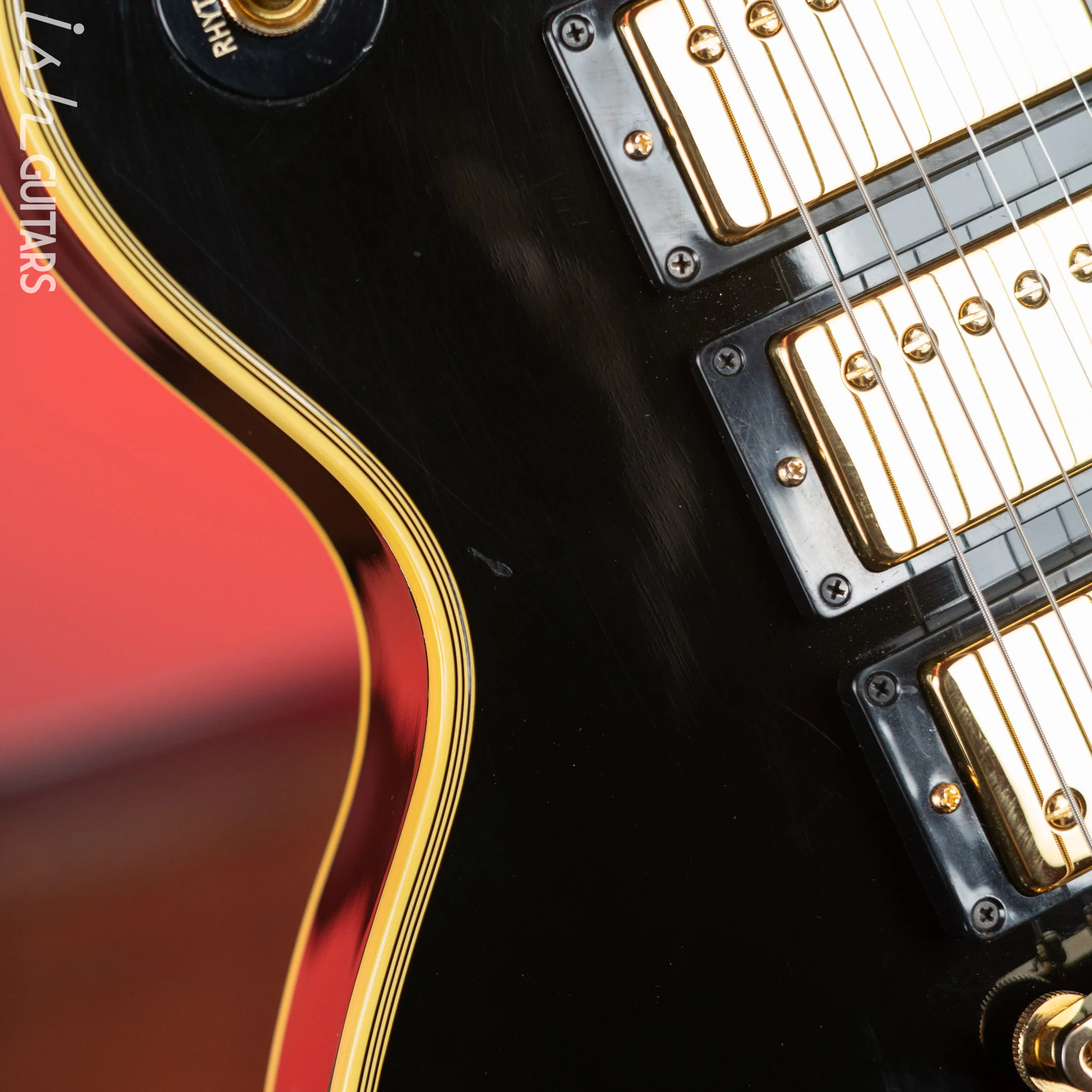 1989 Gibson Les Paul Custom 35th Anniversary Black - Image 6