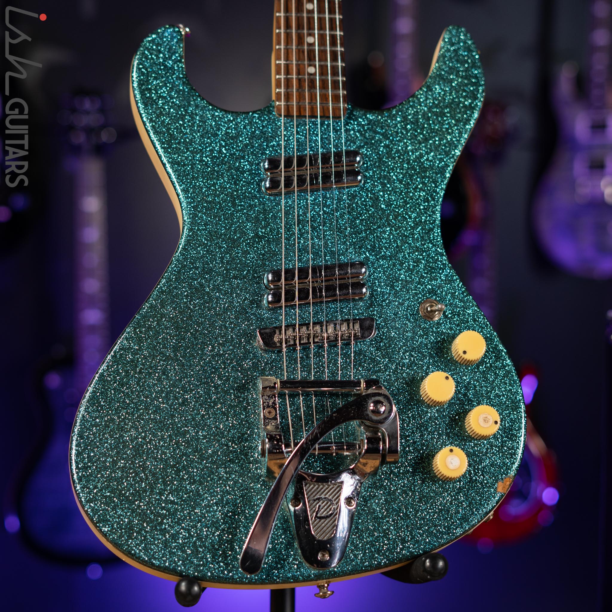 1998-2001 Danelectro Hodad Aquamarine Sparkle