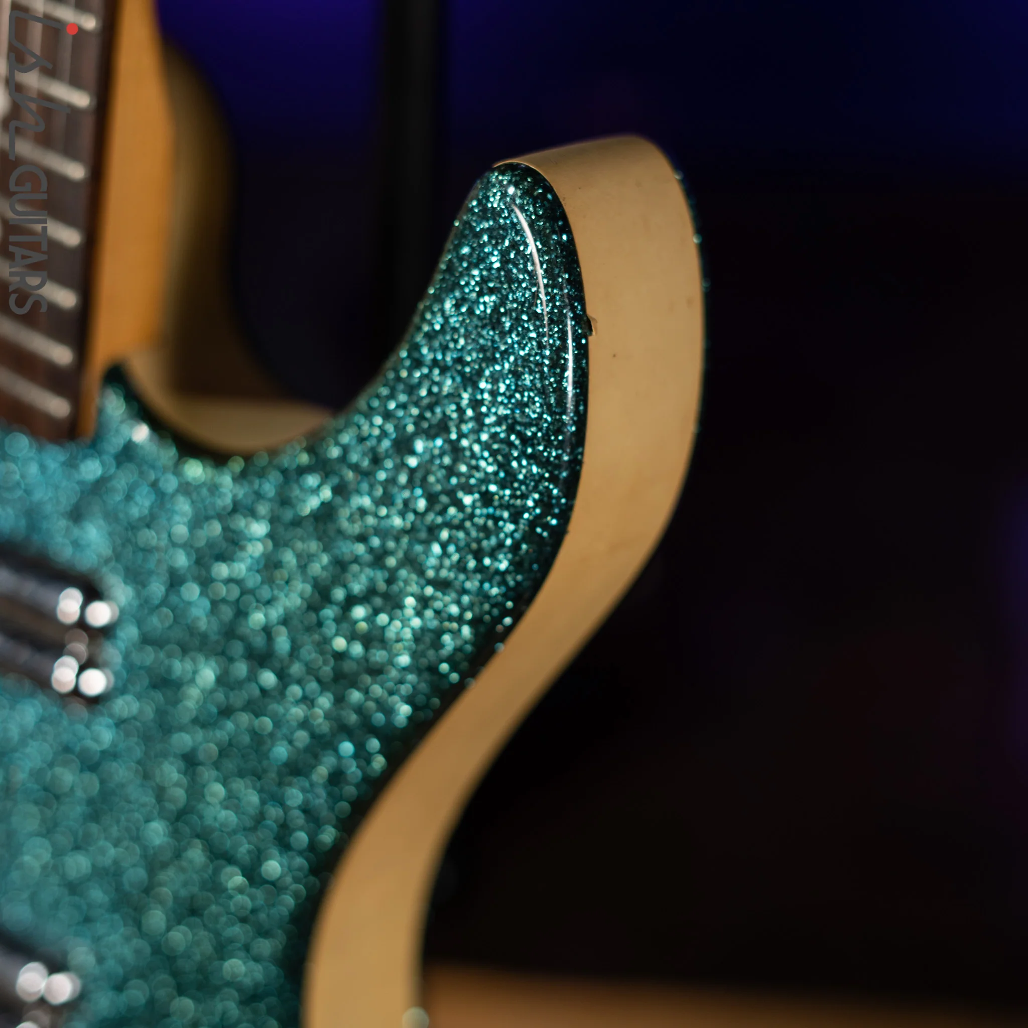 1998-2001 Danelectro Hodad Aquamarine Sparkle - Image 8