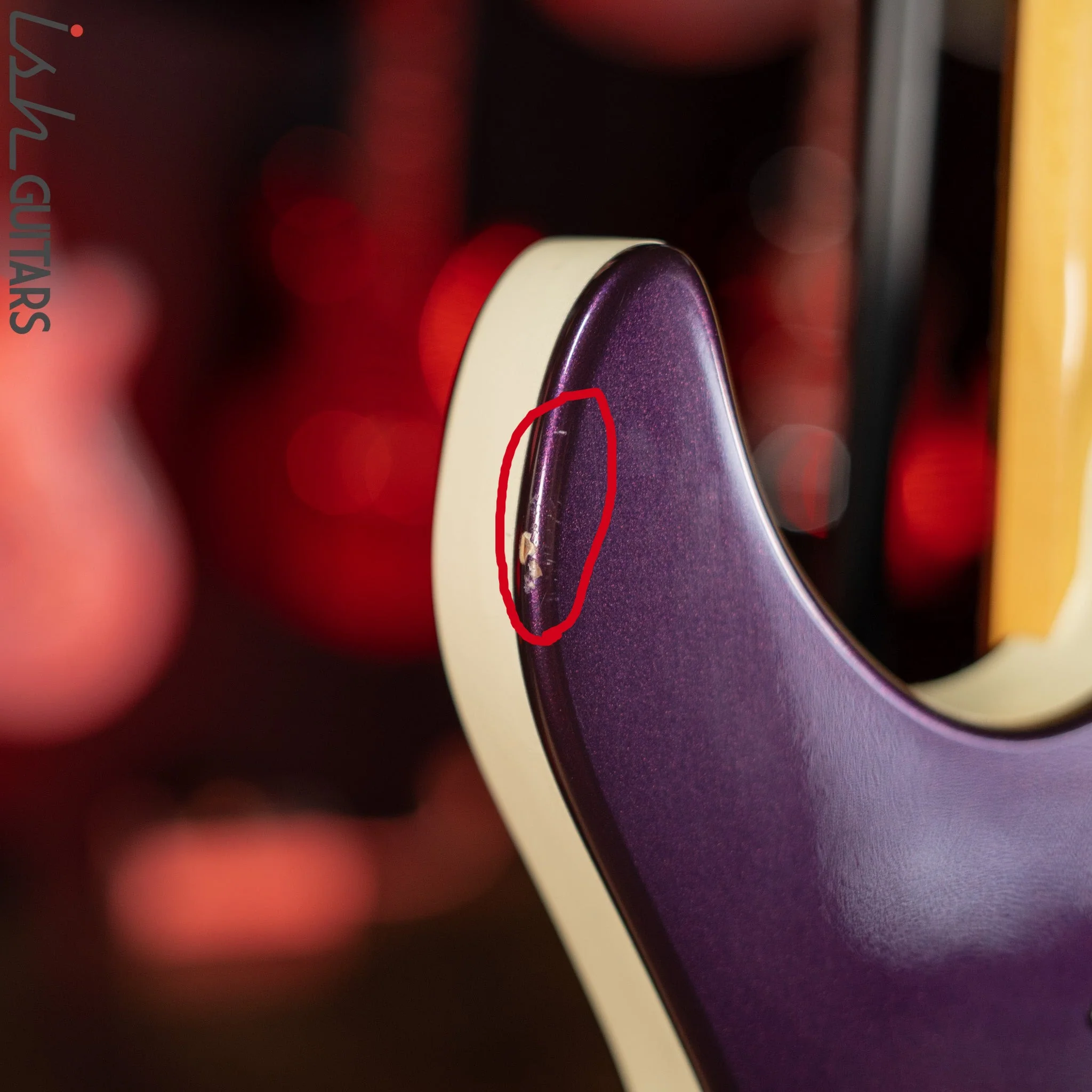 1998-2001 Danelectro Hodad Purple - Image 7