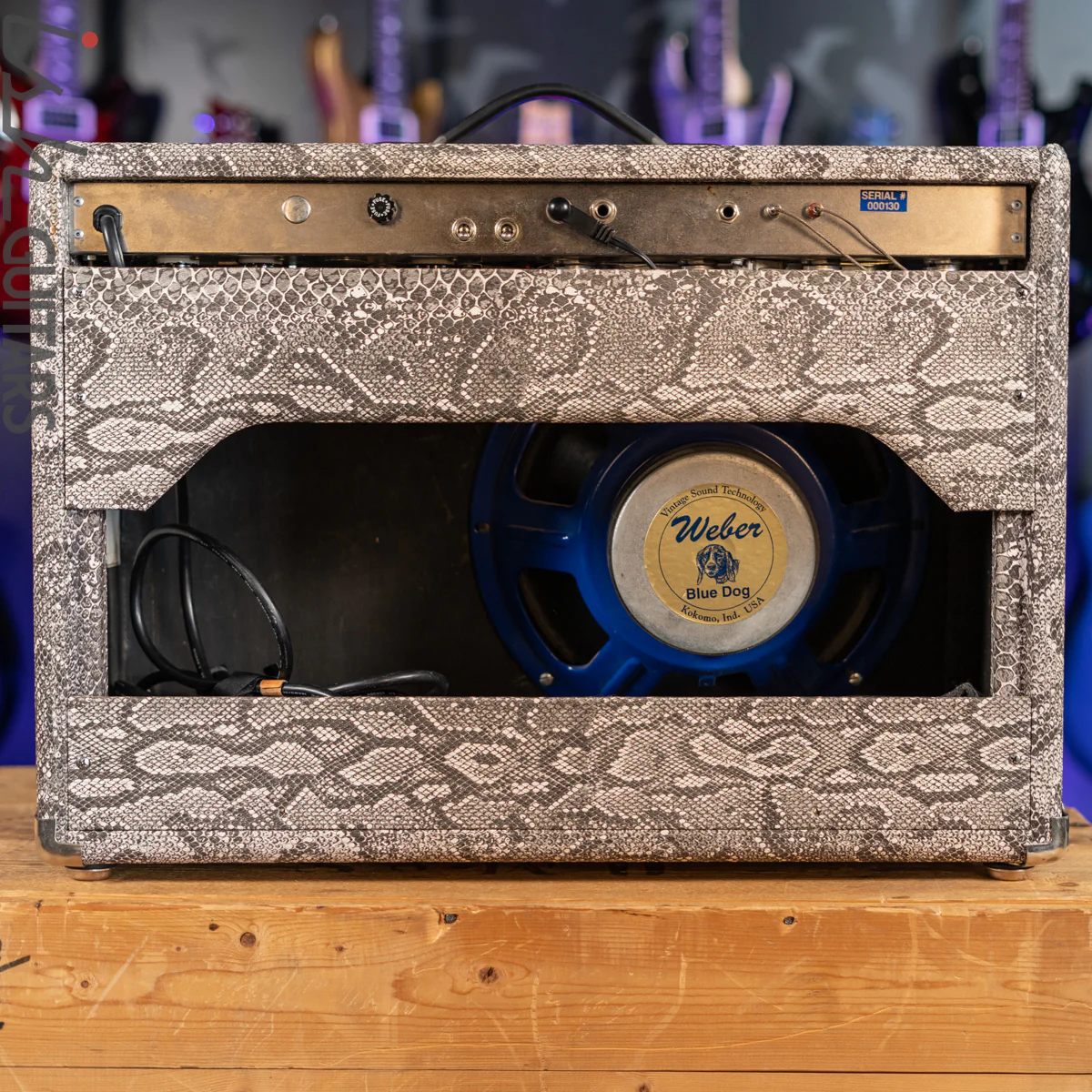 1998 Blues Pearl Texas Tornado 1x12 Combo Snakeskin - Image 12