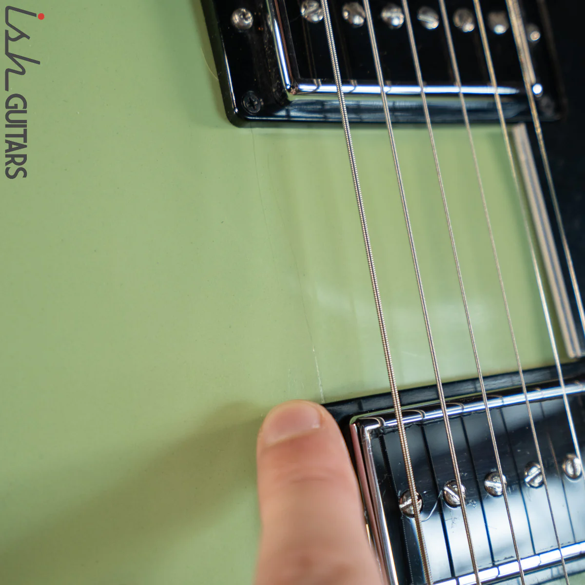 1998 Gibson ES-135 Willow Green Custom Color - Image 12