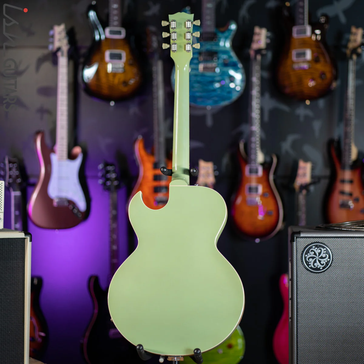 1998 Gibson ES-135 Willow Green Custom Color - Image 9