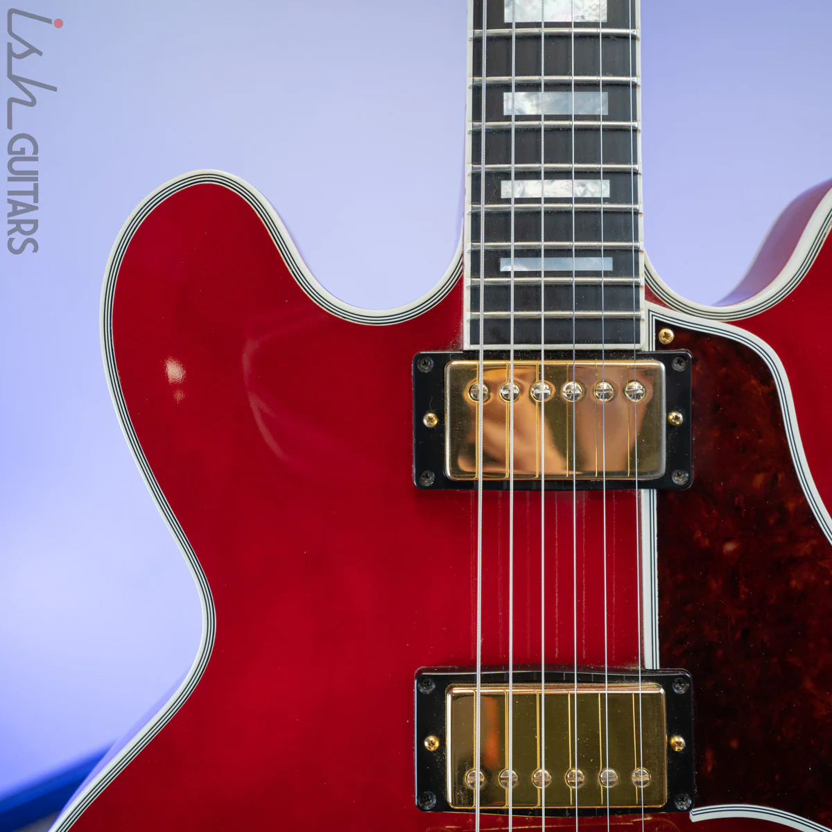 1998 Gibson ES-335 "Lucille" Red One Owner - Image 3