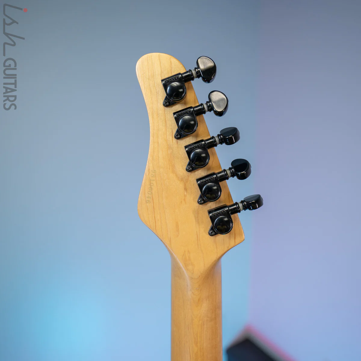 1998 Schecter Diamond Series CB-2000 Celloblaster 5 String Metallic Navy Blue - Image 12