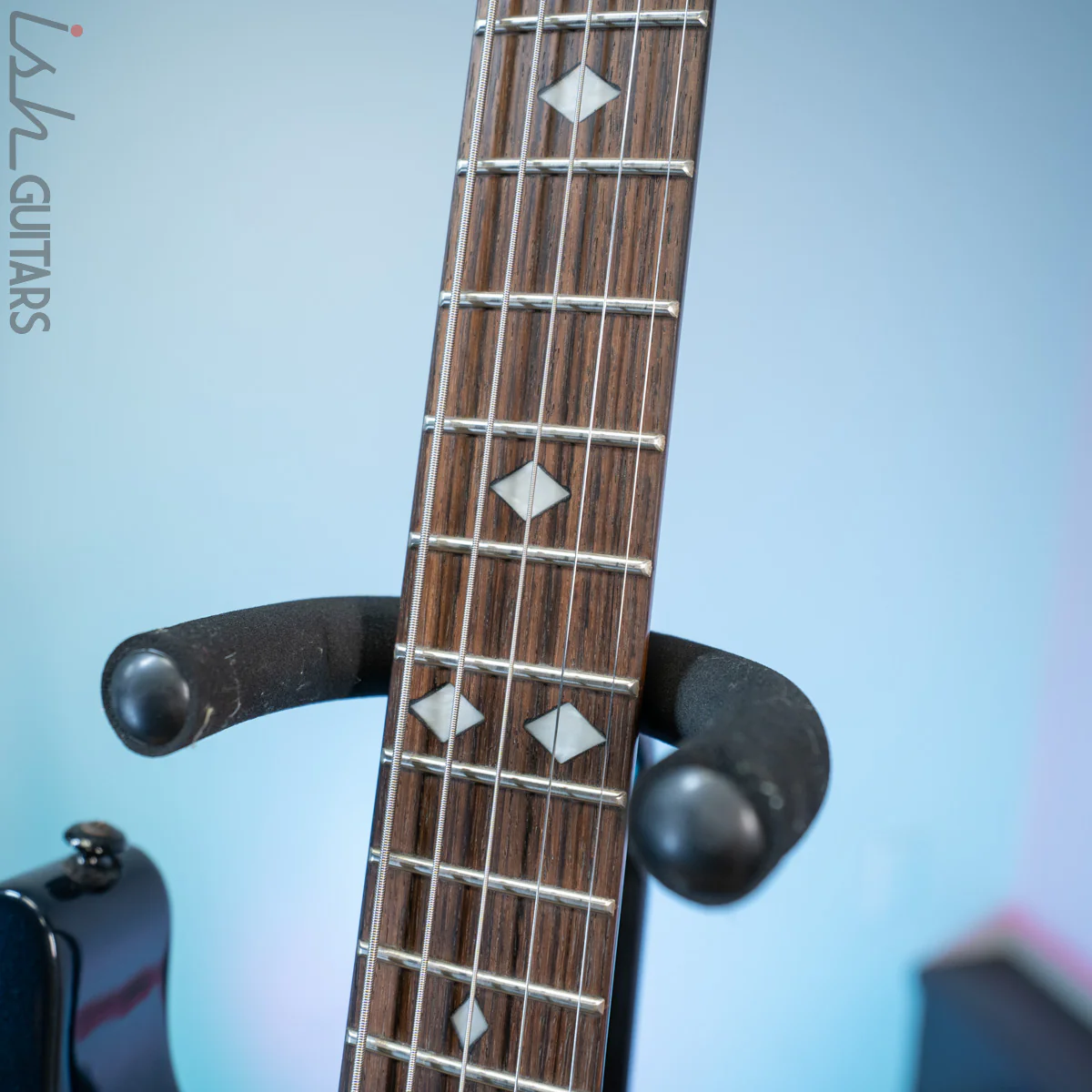 1998 Schecter Diamond Series CB-2000 Celloblaster 5 String Metallic Navy Blue - Image 6