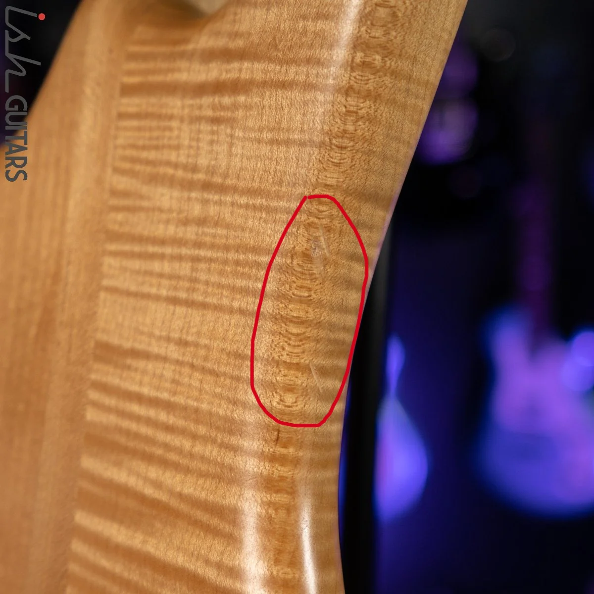 1999-2000 Spector NS-4CR Natural Flame Maple - Image 9