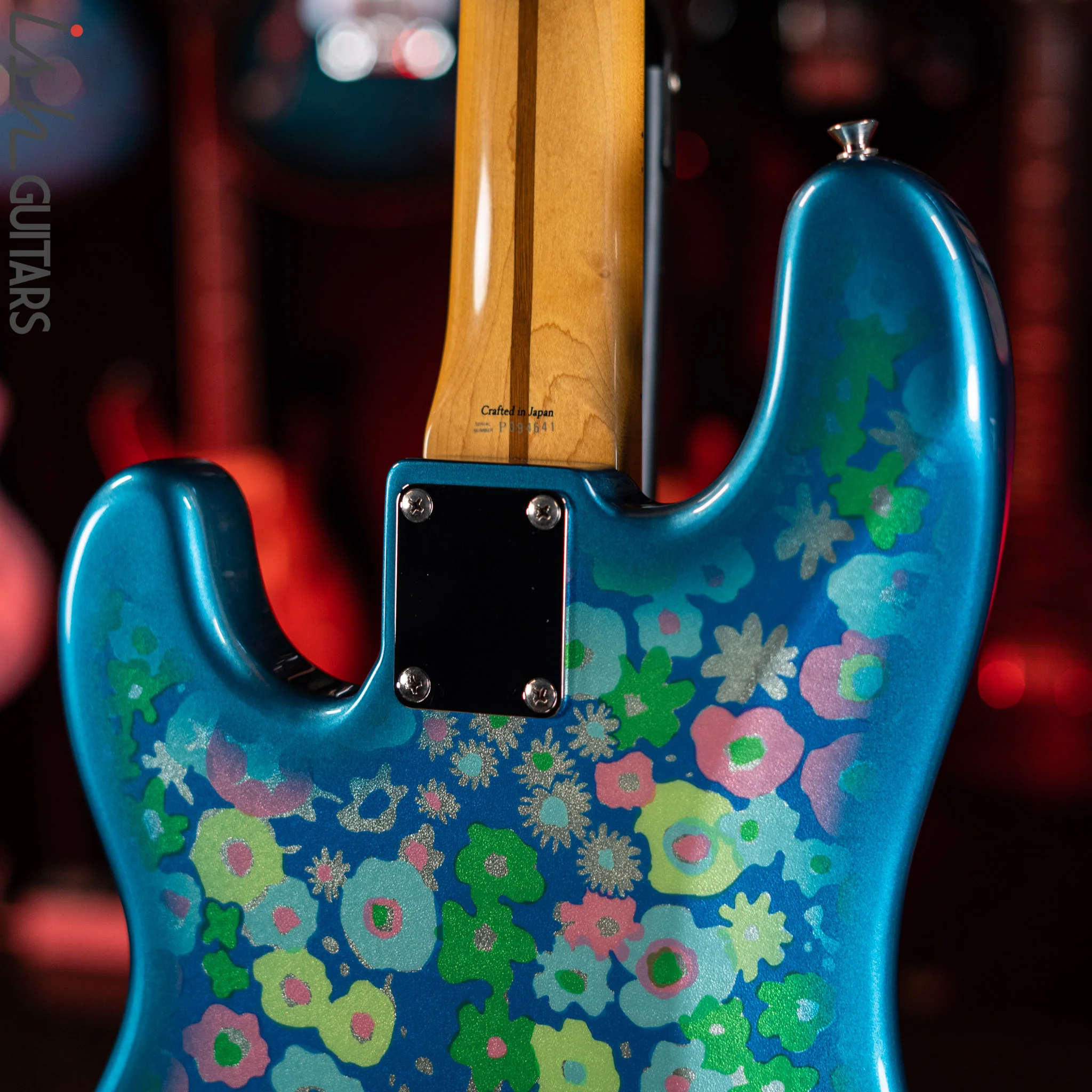 1999-2002 Fender 54’ Reissue Precision Bass MIJ Blue Flower - Image 10