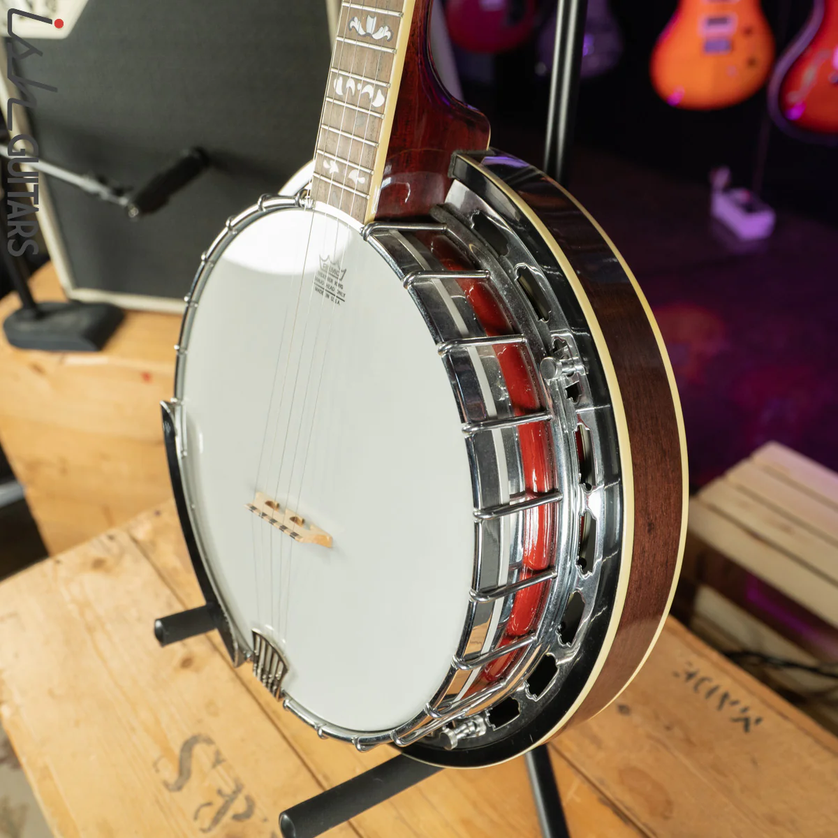 1999 Alvarez 4294 Silver Belle 5-String Banjo - Image 8