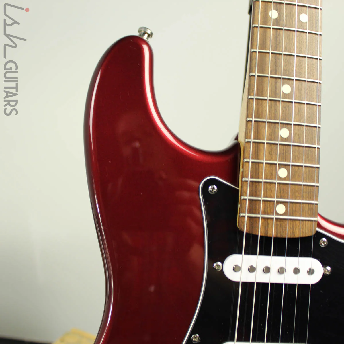 1999 Fender MIM Stratocaster Standard Wine Red - Image 3