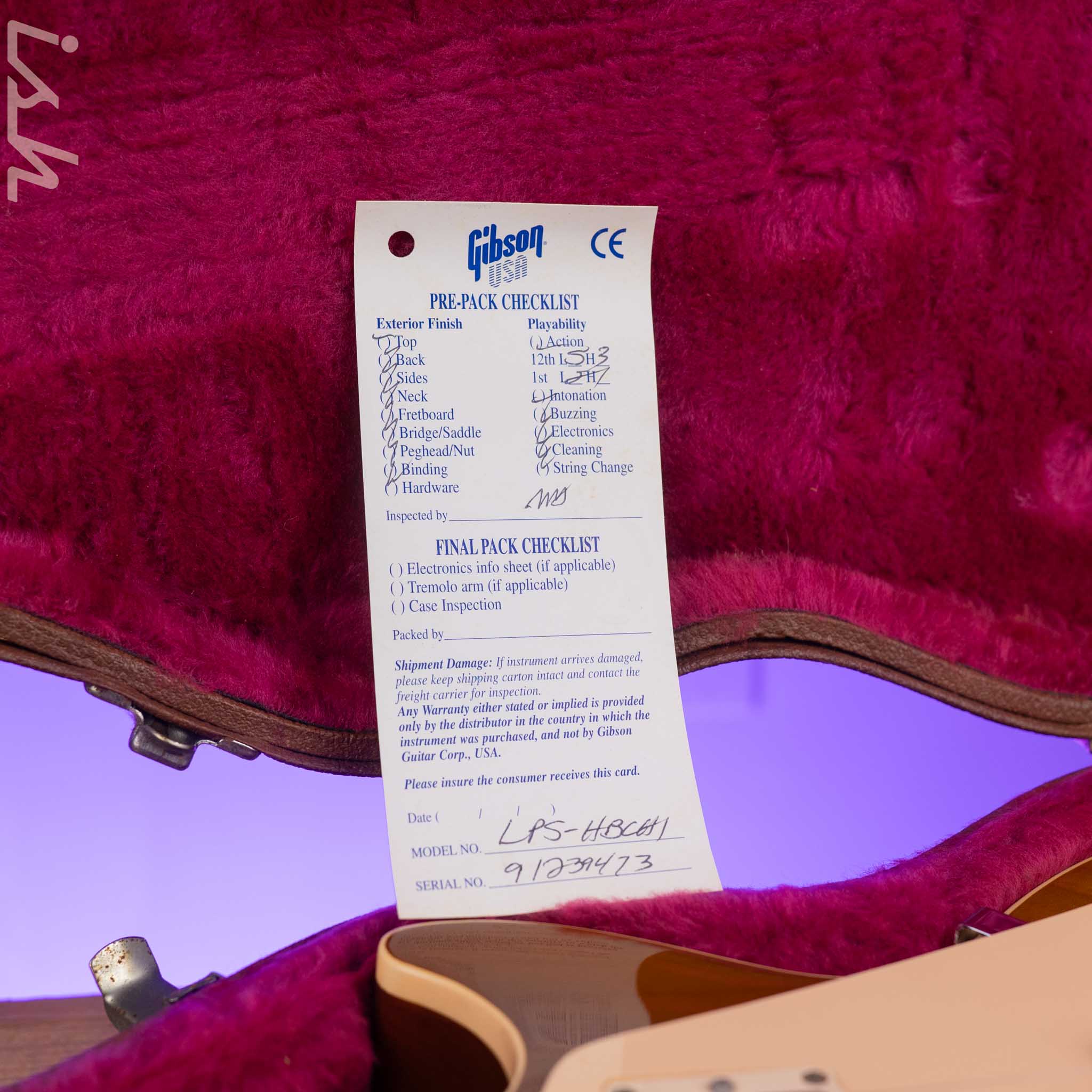 1999 Gibson Les Paul Standard Honey Burst - Image 23