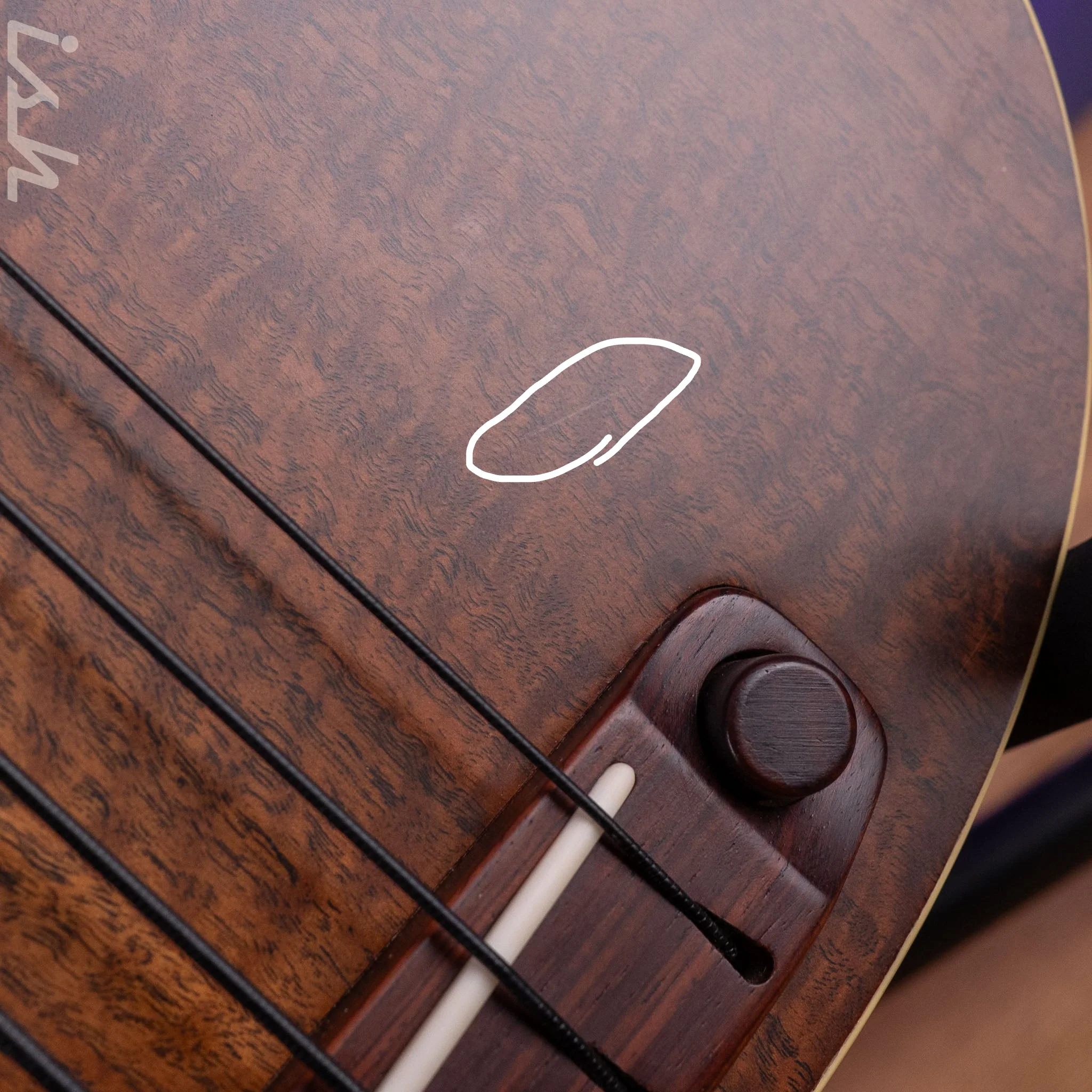 1999 Rob Allen MB-2F 5-String Bass - Image 8