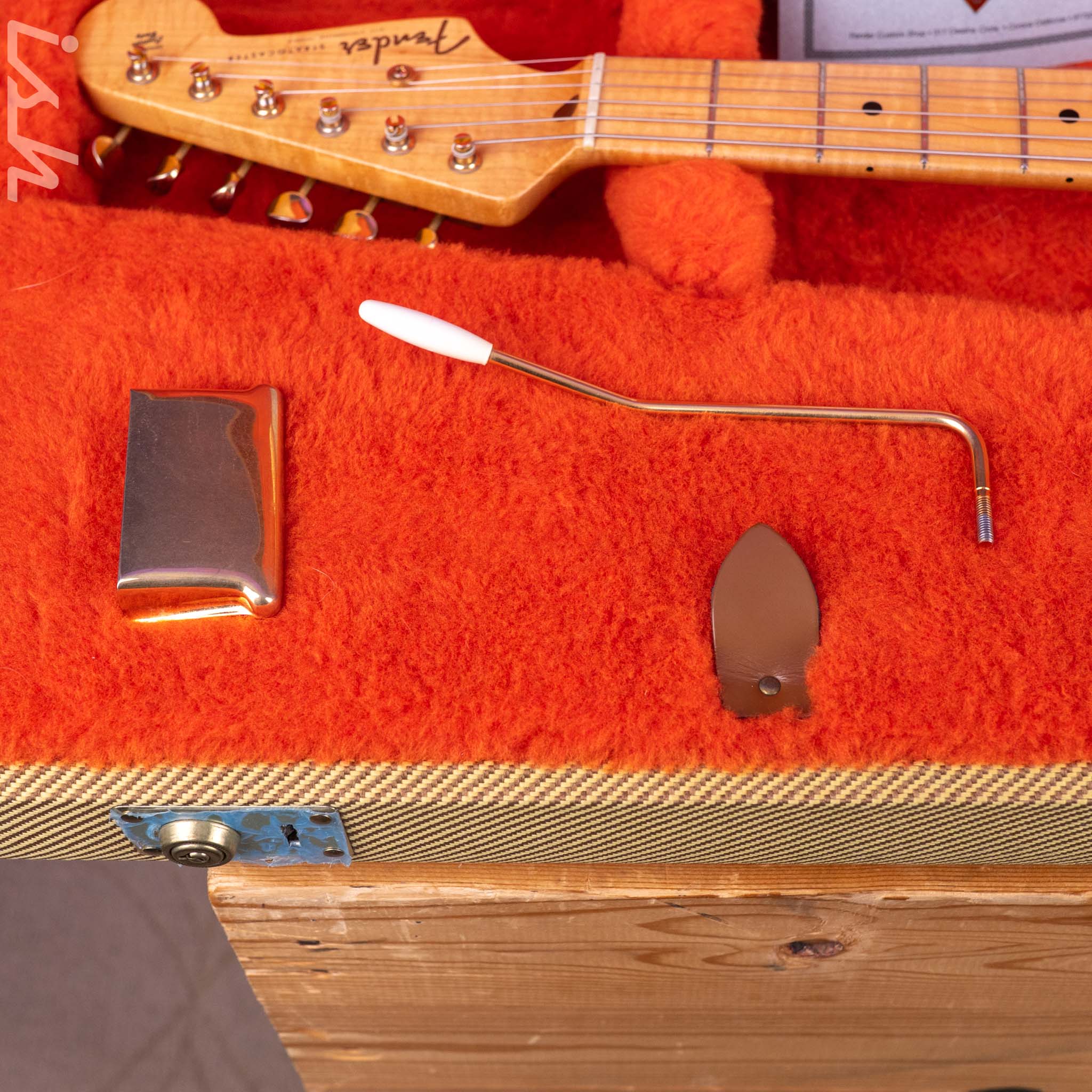 2000 Fender Custom Shop Closet Classic '56 Stratocaster White Blonde - Image 18