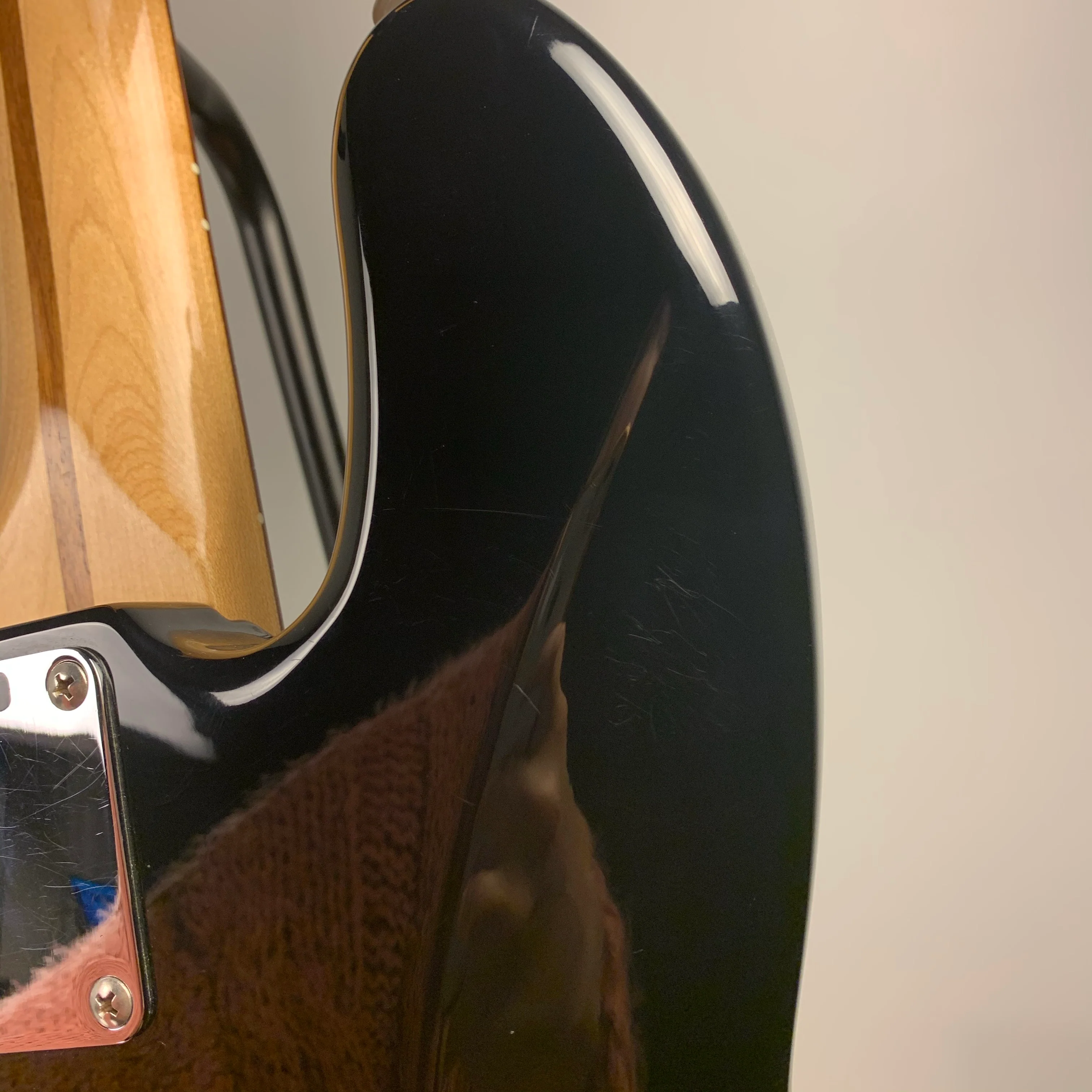 2000 Fender MIM Fretless Jazz Bass Black - Image 11