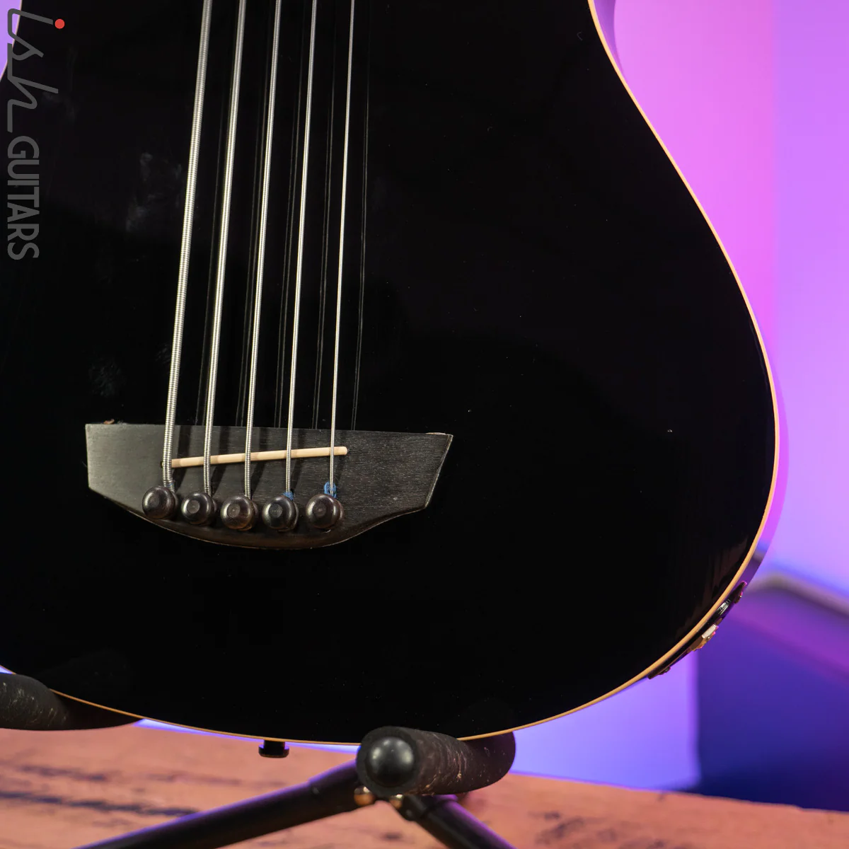 2000 Godin A5 Five-String Fretless Semi-Acoustic Bass - Image 4