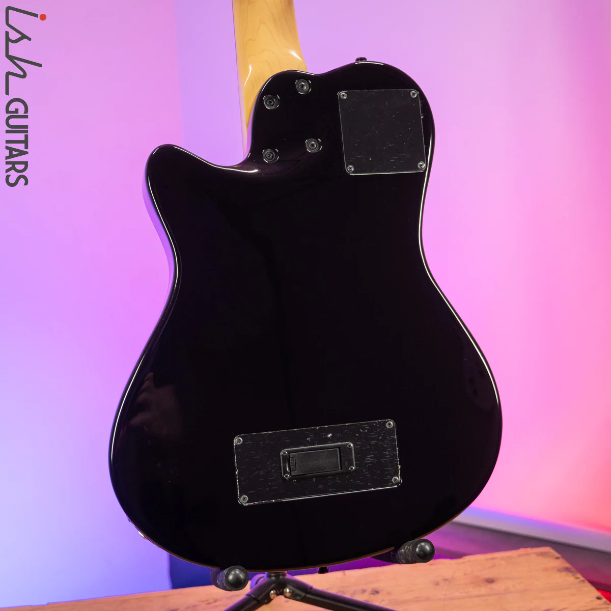2000 Godin A5 Five-String Fretless Semi-Acoustic Bass - Image 9