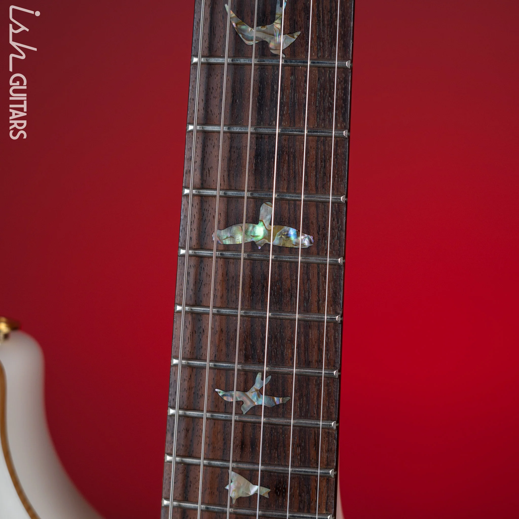 2000 PRS McCarty Hollowbody I Piezo Spruce Top Antique White - Image 11