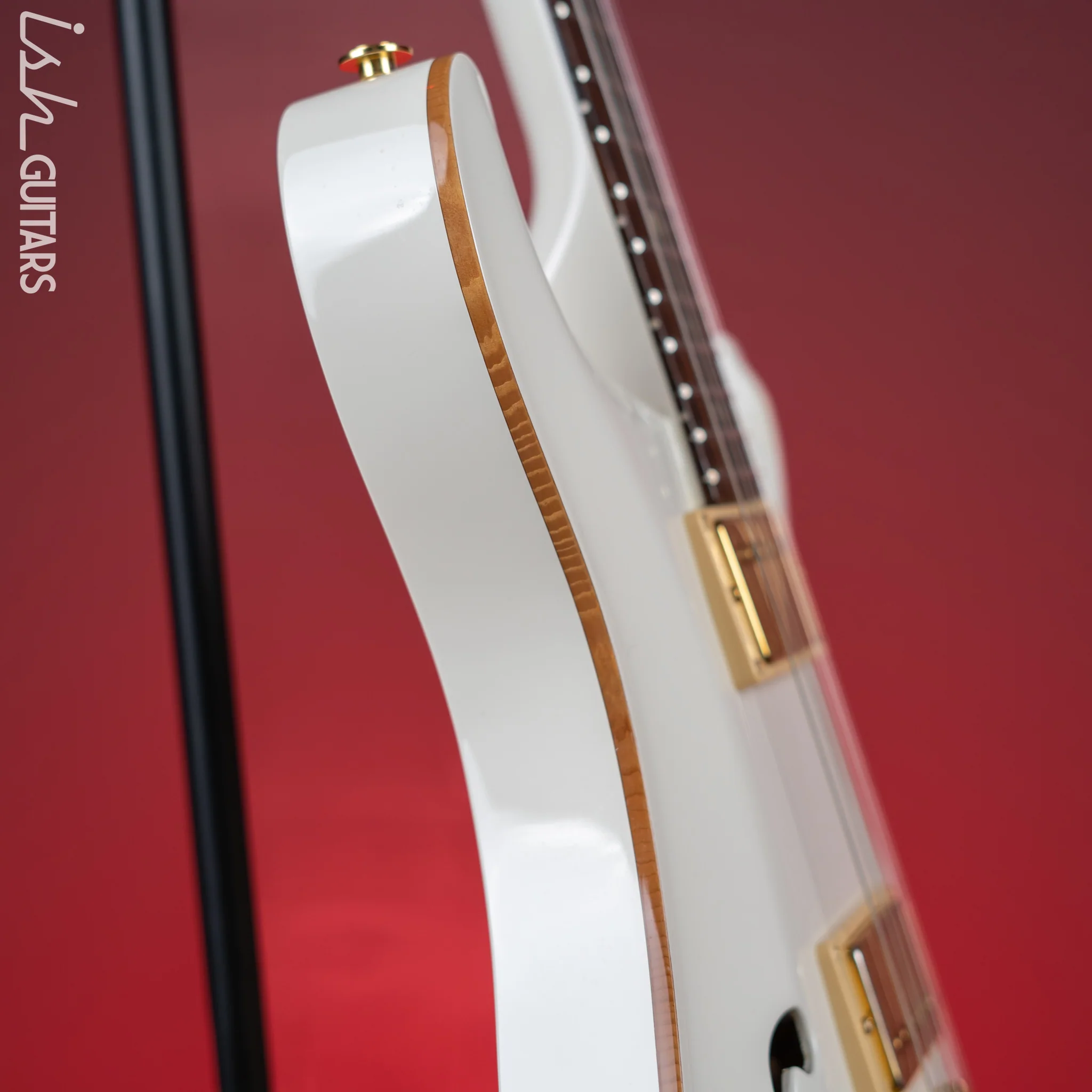 2000 PRS McCarty Hollowbody I Piezo Spruce Top Antique White - Image 5