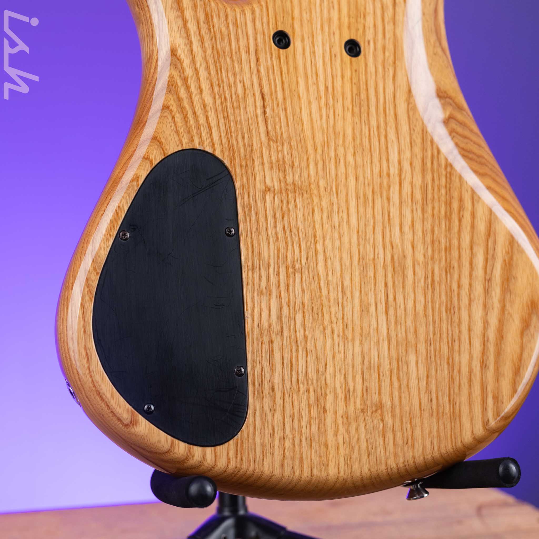 2000 Zon Sonus Custom Fretless 5-String Bass Flame Myrtlewood - Image 11