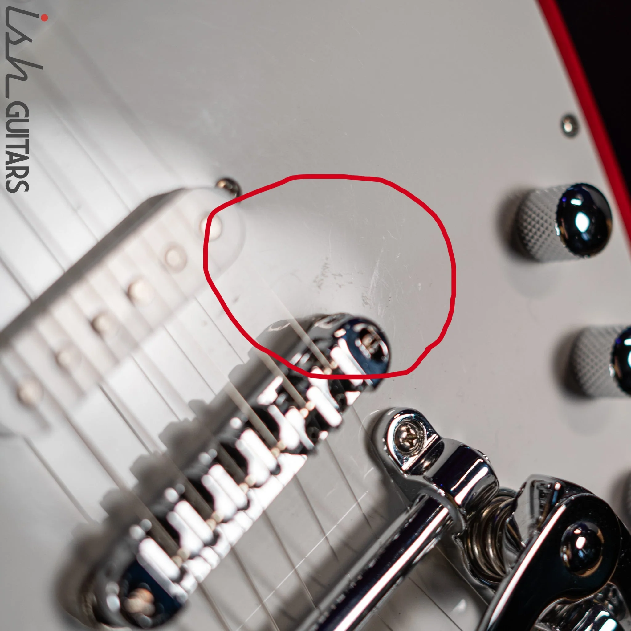 2000s Eastwood VG6 Red Burst - Image 15